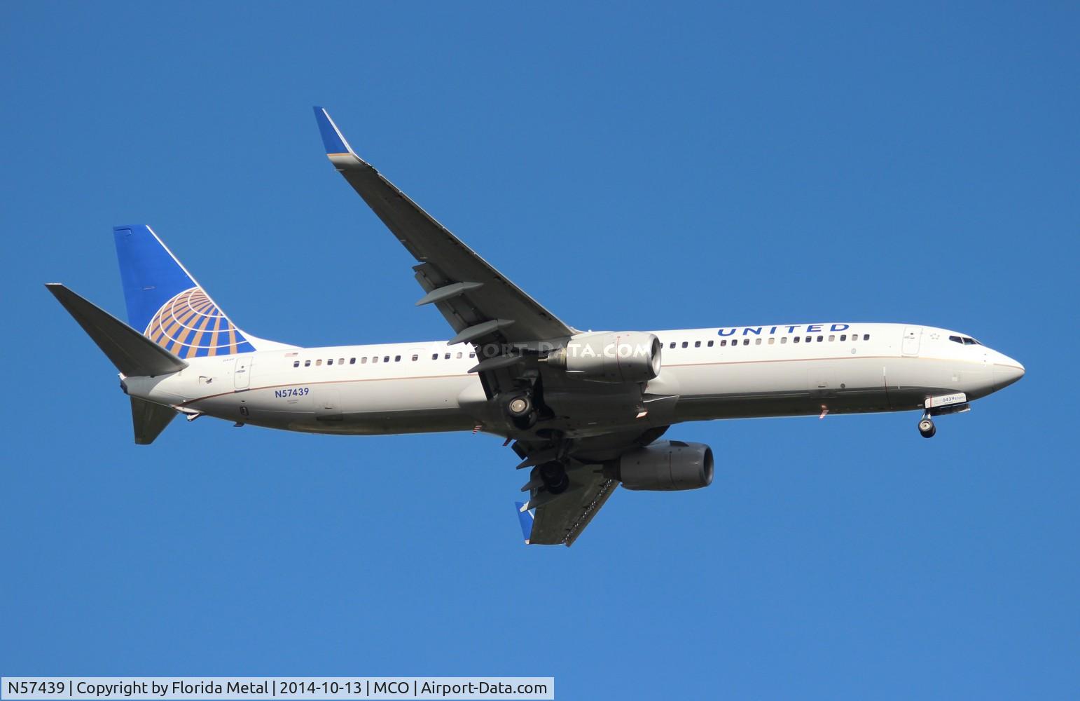 N57439, 2009 Boeing 737-924/ER C/N 33534, United