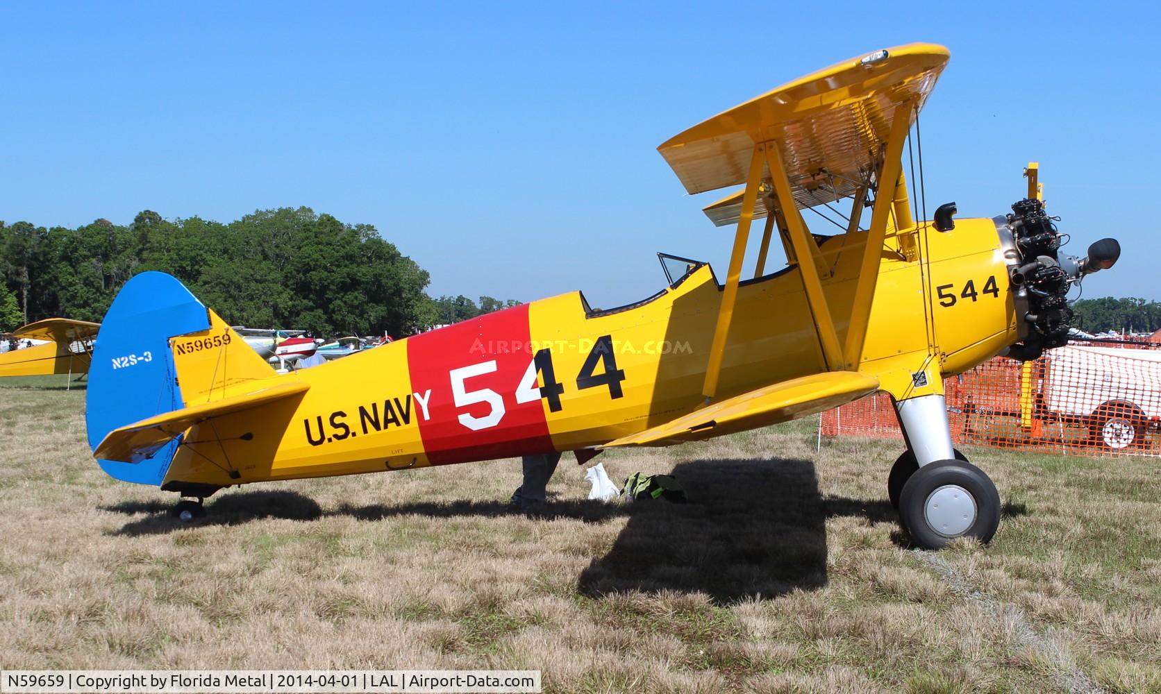 N59659, 1942 Boeing A75N1(PT17) C/N 75-4226, Pt-17