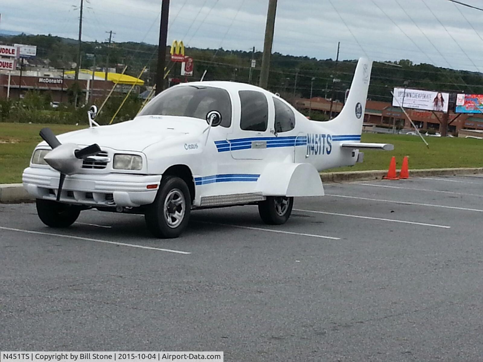 N451TS, 2003 Cirrus SR22 C/N 0542, N451TS has gone through some interesting updates recently. This picture was taken in Cumming, GA. on October 4, 2015. I wonder if its airworthiness certificate is still  active...