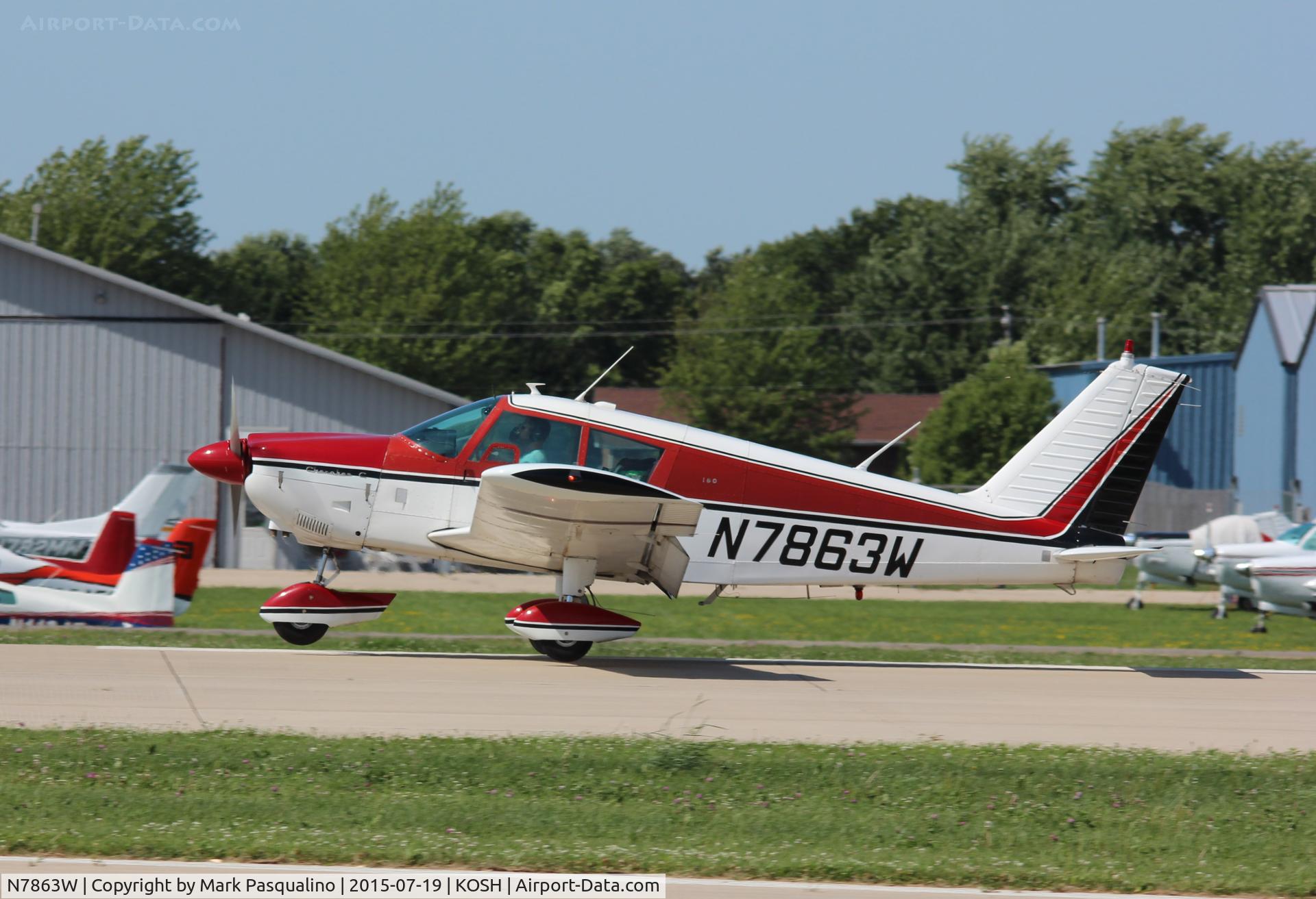 N7863W, 1964 Piper PA-28-180 C/N 28-1884, Piper PA-28-180