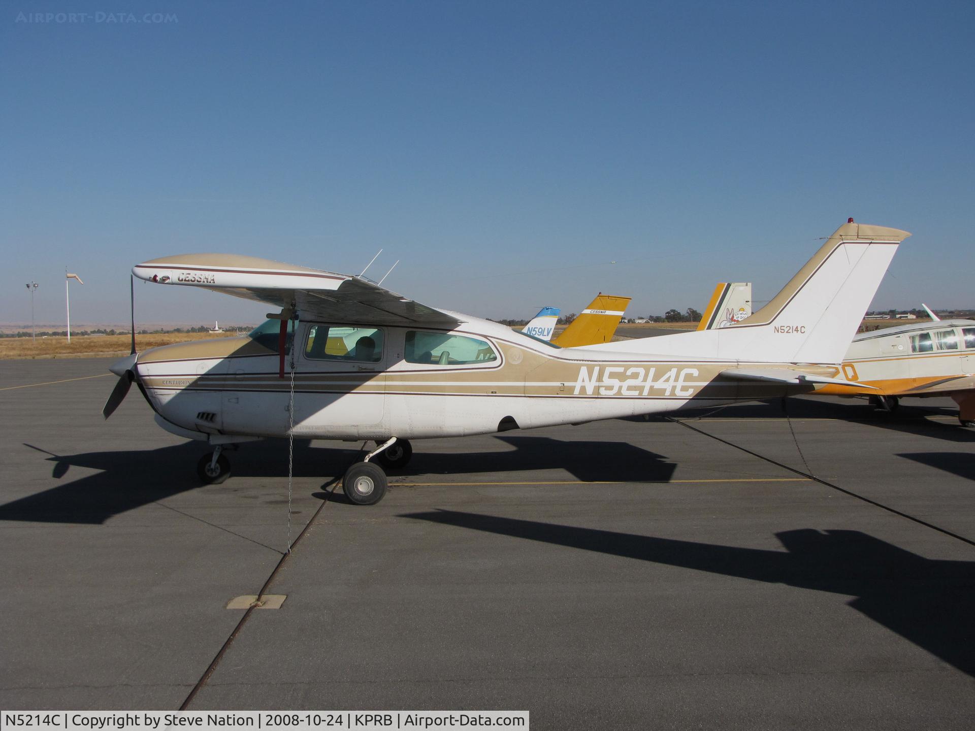 N5214C, 1979 Cessna T210N Turbo Centurion C/N 21063718, 1979 Cessna T210N Centurion from Arizona visiting @ Paso Robles Municipal Airport, CA