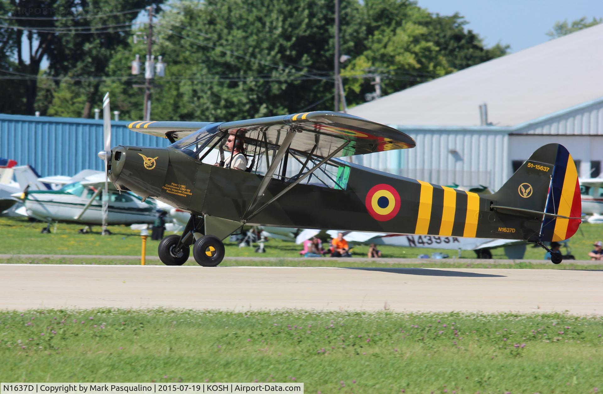 N1637D, 1952 Piper L-18C C/N 18-1637, Piper L-18C