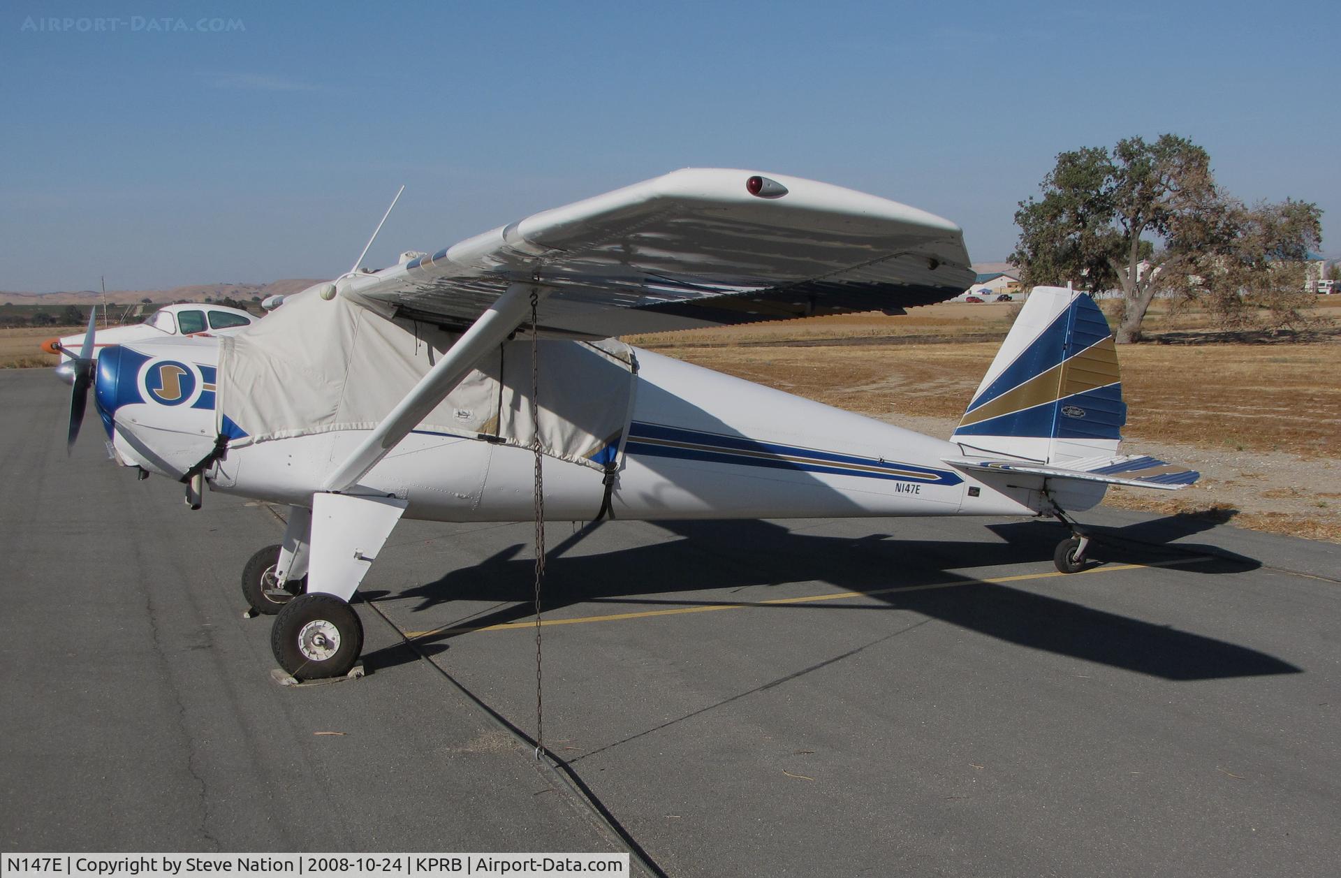 N147E, 1947 Luscombe 8E Silvaire C/N 5256, 1947 Luscombe 8E @ Paso Robles Airport, CA