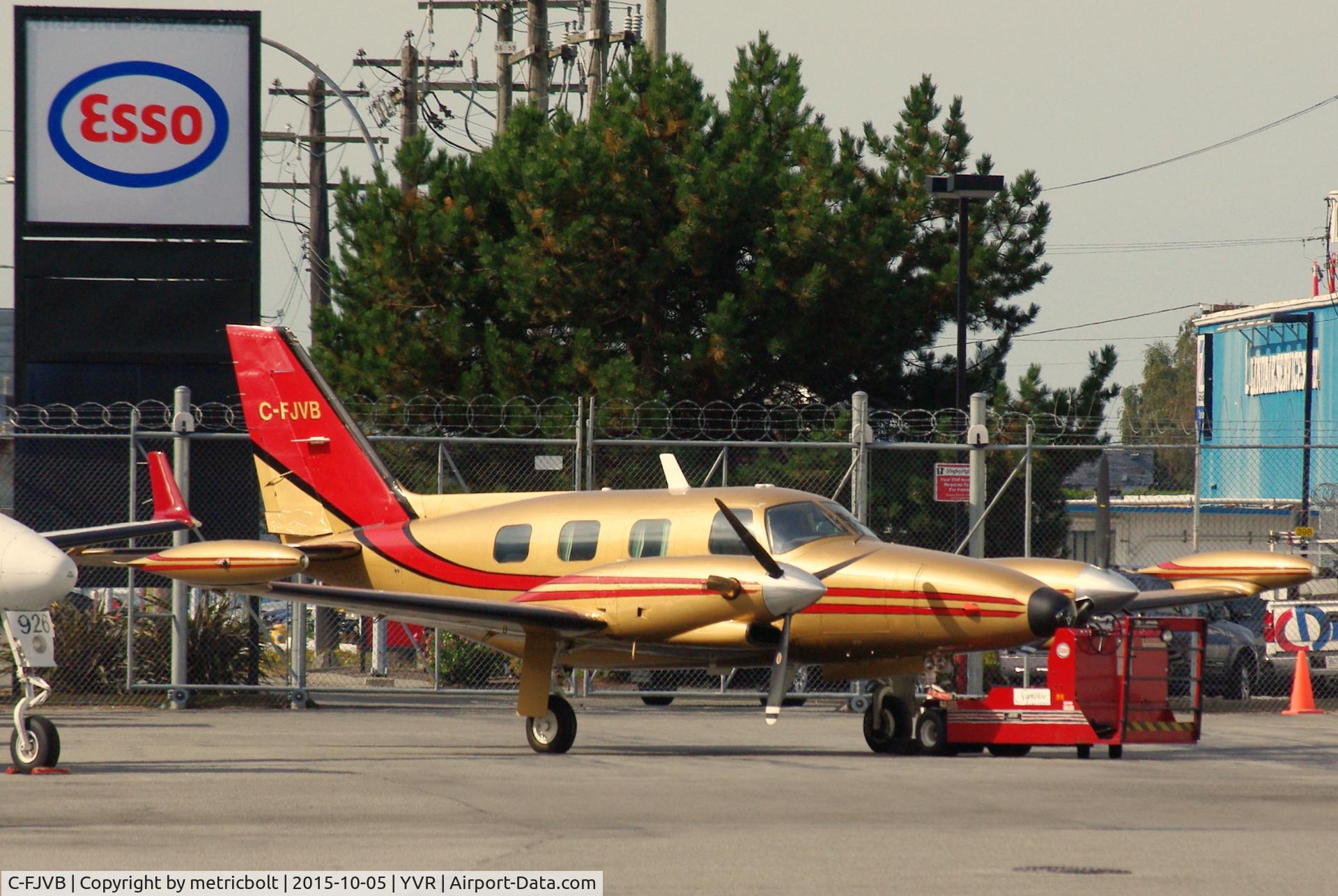 C-FJVB, 1981 Piper PA-31T C/N 31T-8120012, At YVR