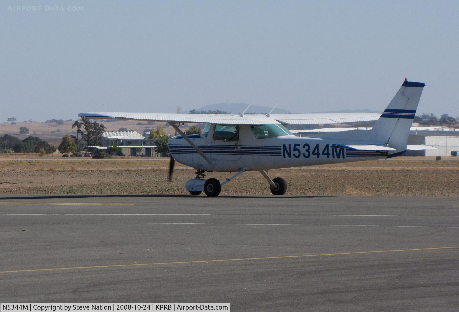 N5344M, 1980 Cessna 152 C/N 15284548, 1980 Cessna 152 @ Paso Robles Airport, CA