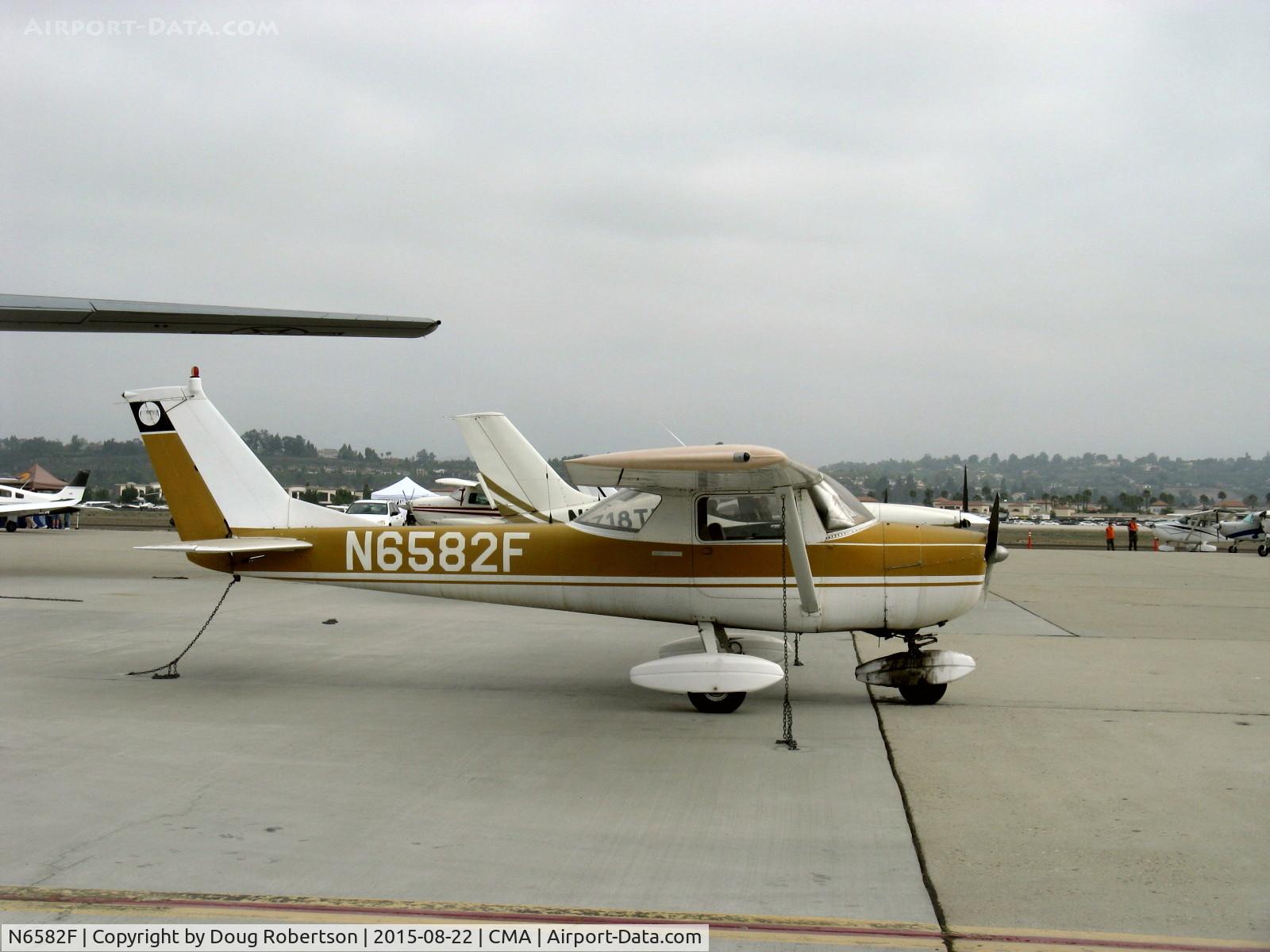 N6582F, 1966 Cessna 150F C/N 15063182, 1966 Cessna 150F, Continental O-200 100 Hp