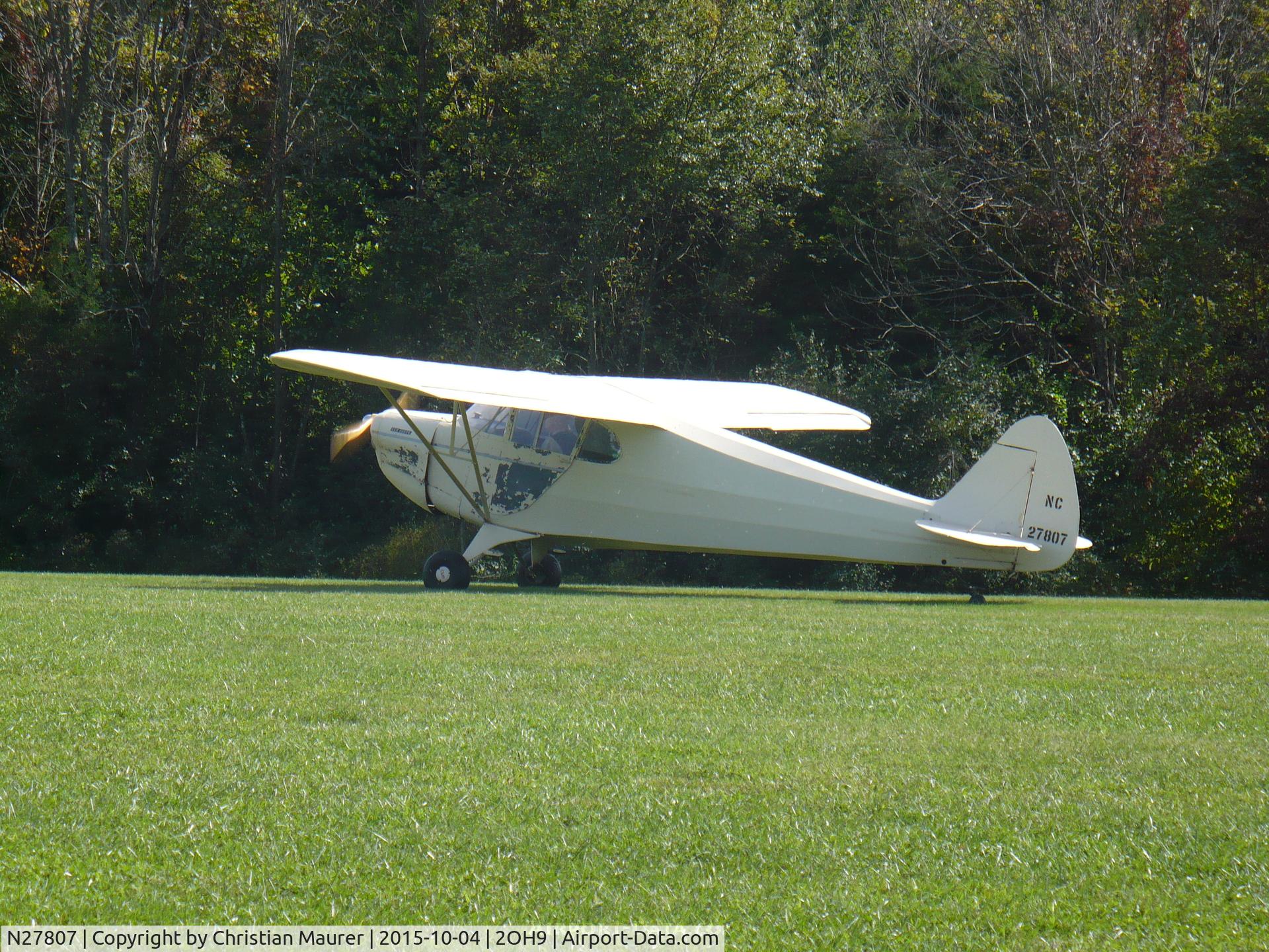 N27807, 1940 Piper J4 C/N 4-1023, Piper J4