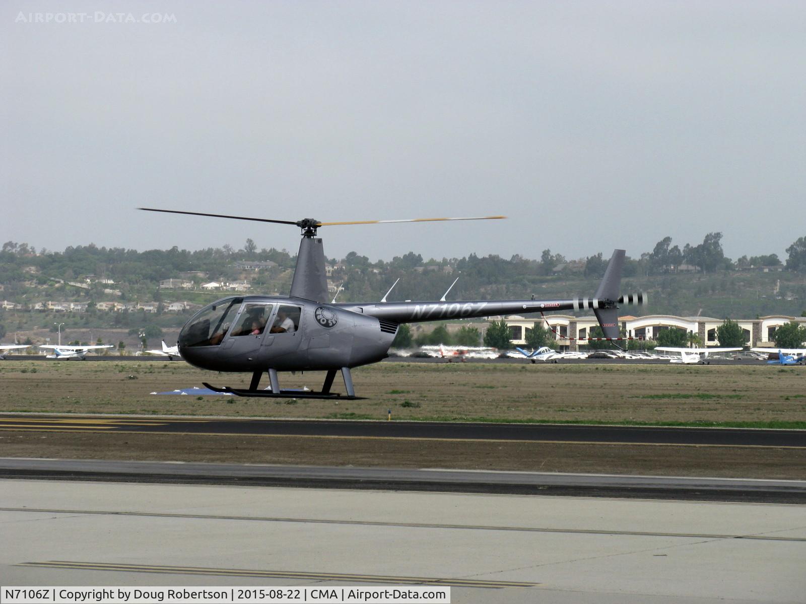 N7106Z, 2014 Robinson R44 II C/N 13758, 2014 Robinson R44 RAVEN II, Lycoming IO-540-AE1A5 245 Hp, approach