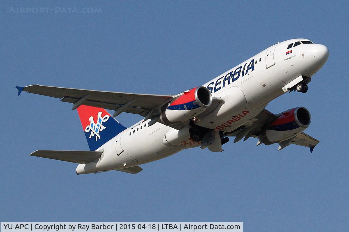 YU-APC, 2005 Airbus A319-132 C/N 2621, Airbus A319-131 [2621] (Air Serbia) Istanbul-Ataturk~TC 18/04/2015