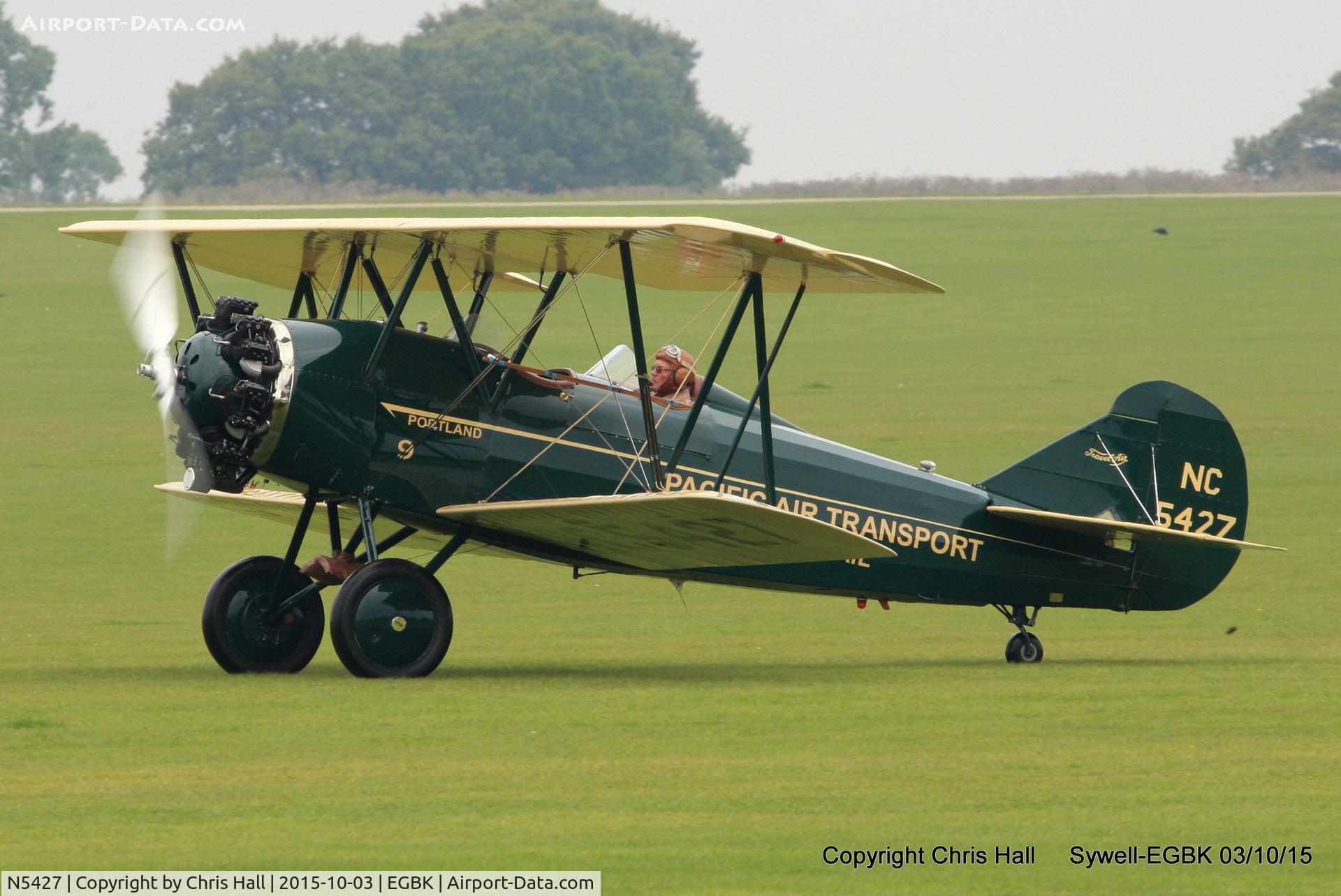 N5427, 1928 Travel Air 4000 C/N 516, at The Radial And Training Aircraft Fly-in