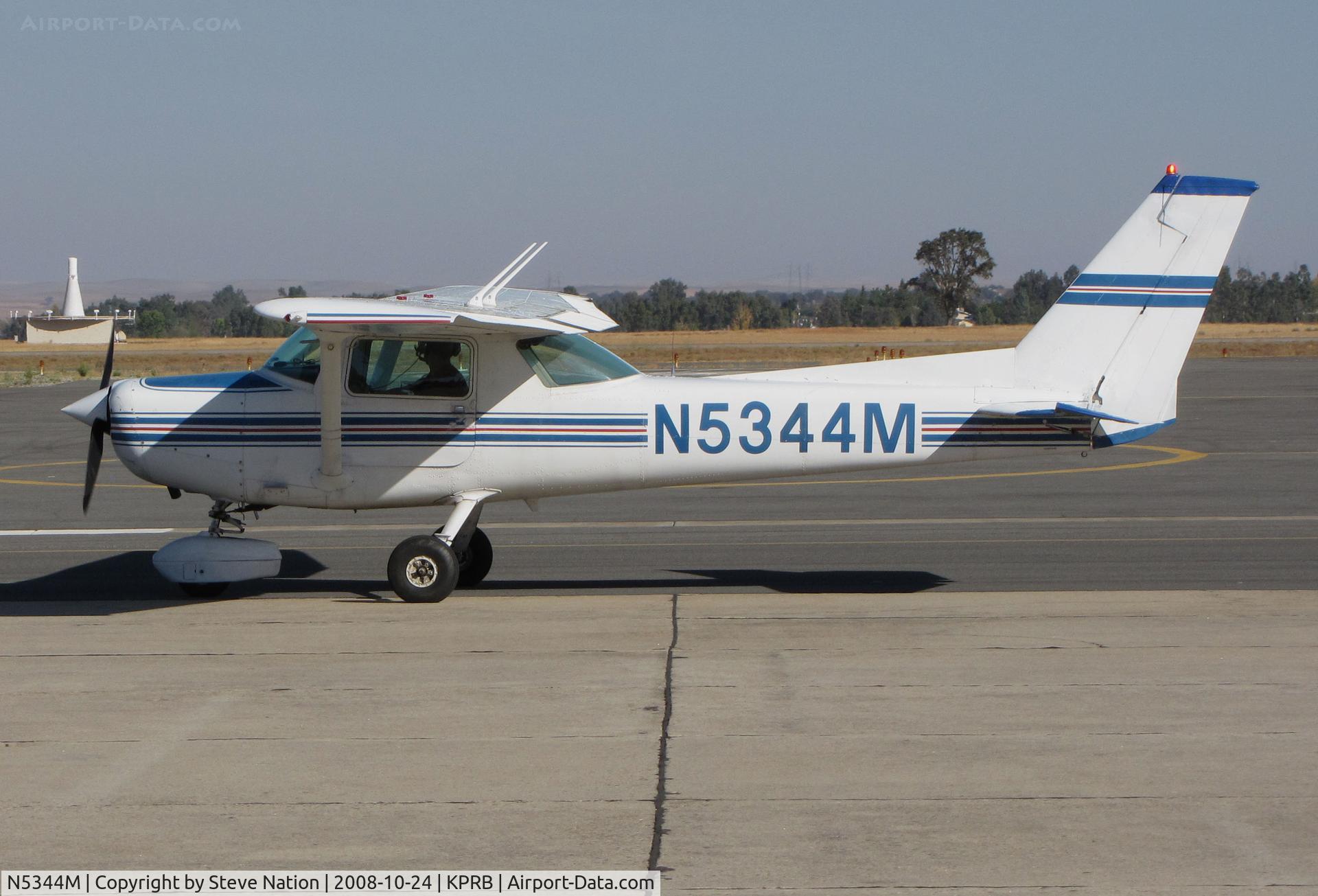 N5344M, 1980 Cessna 152 C/N 15284548, 1980 Cessna 152 @Paso Robles Municipal Airport, CA
