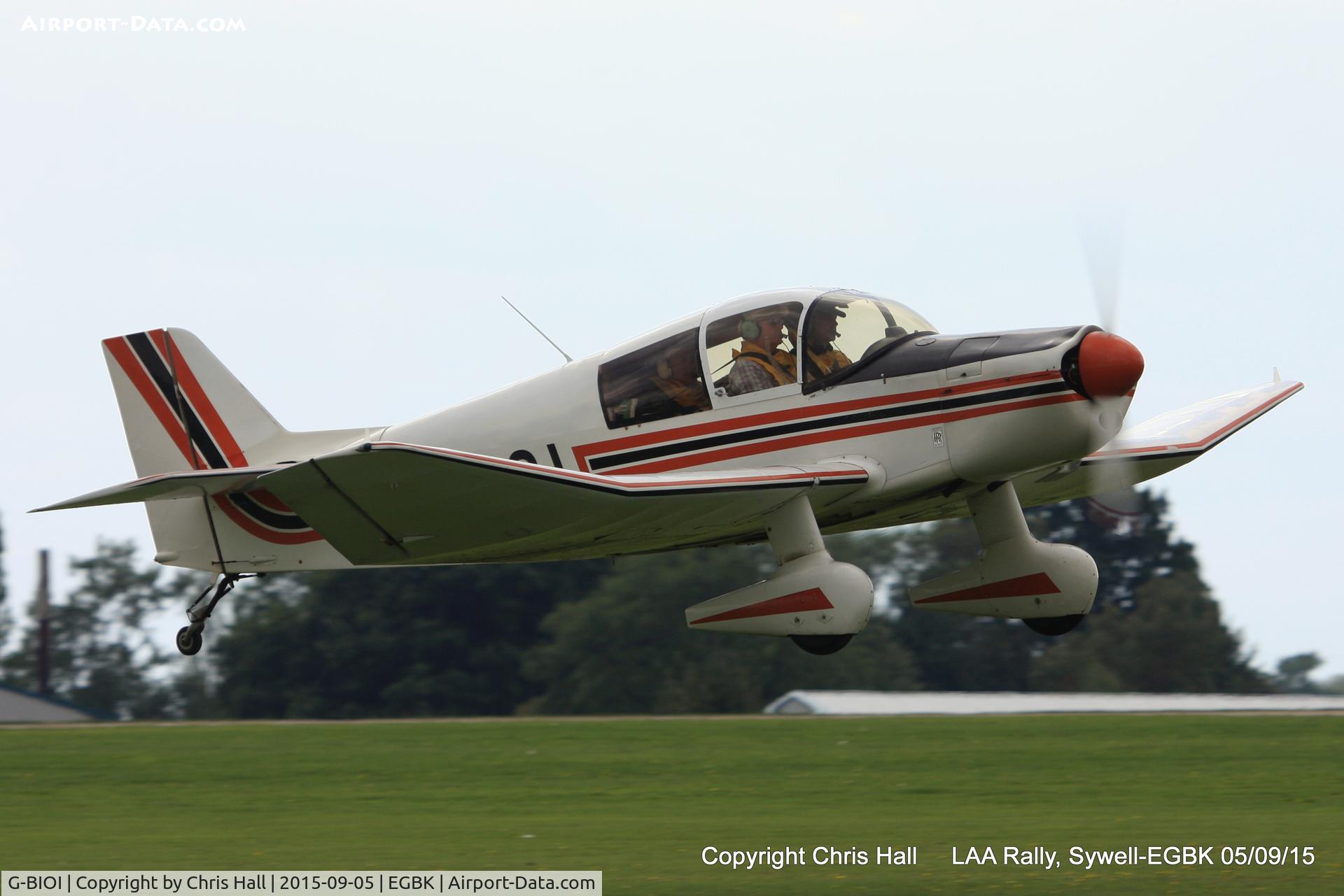 G-BIOI, 1964 SAN Jodel DR-1050M Excellence C/N 477, at the LAA Rally 2015, Sywell