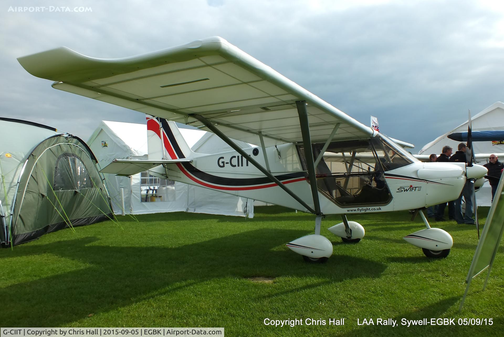 G-CIIT, 2014 Best Off SkyRanger Swift 912(1) C/N BMAA/HB/644, at the LAA Rally 2015, Sywell