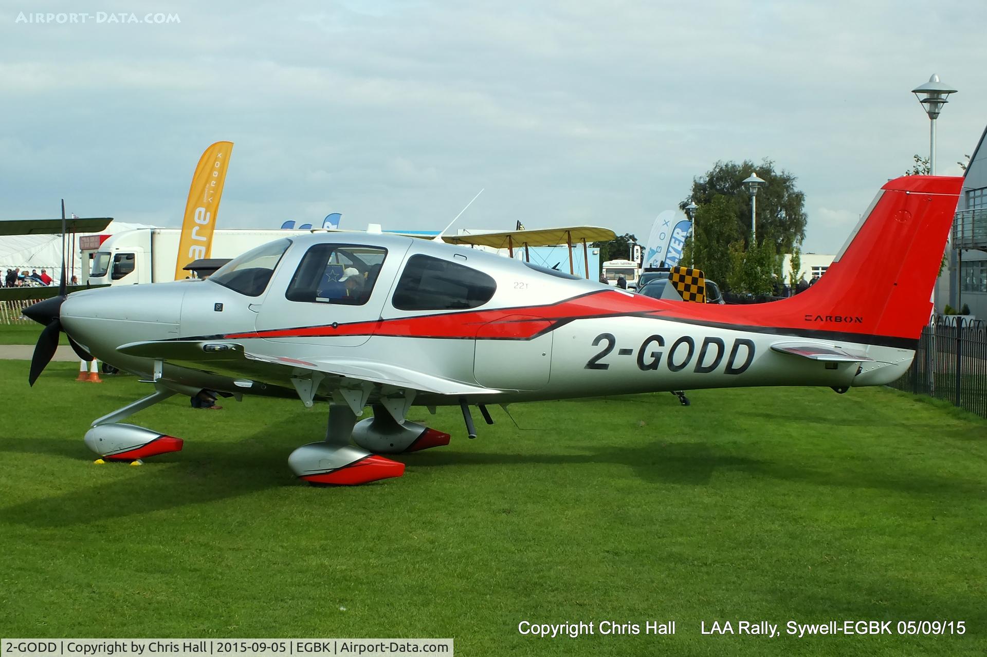 2-GODD, 2015 Cirrus SR22T Perspective G5 C/N 1070, at the LAA Rally 2015, Sywell