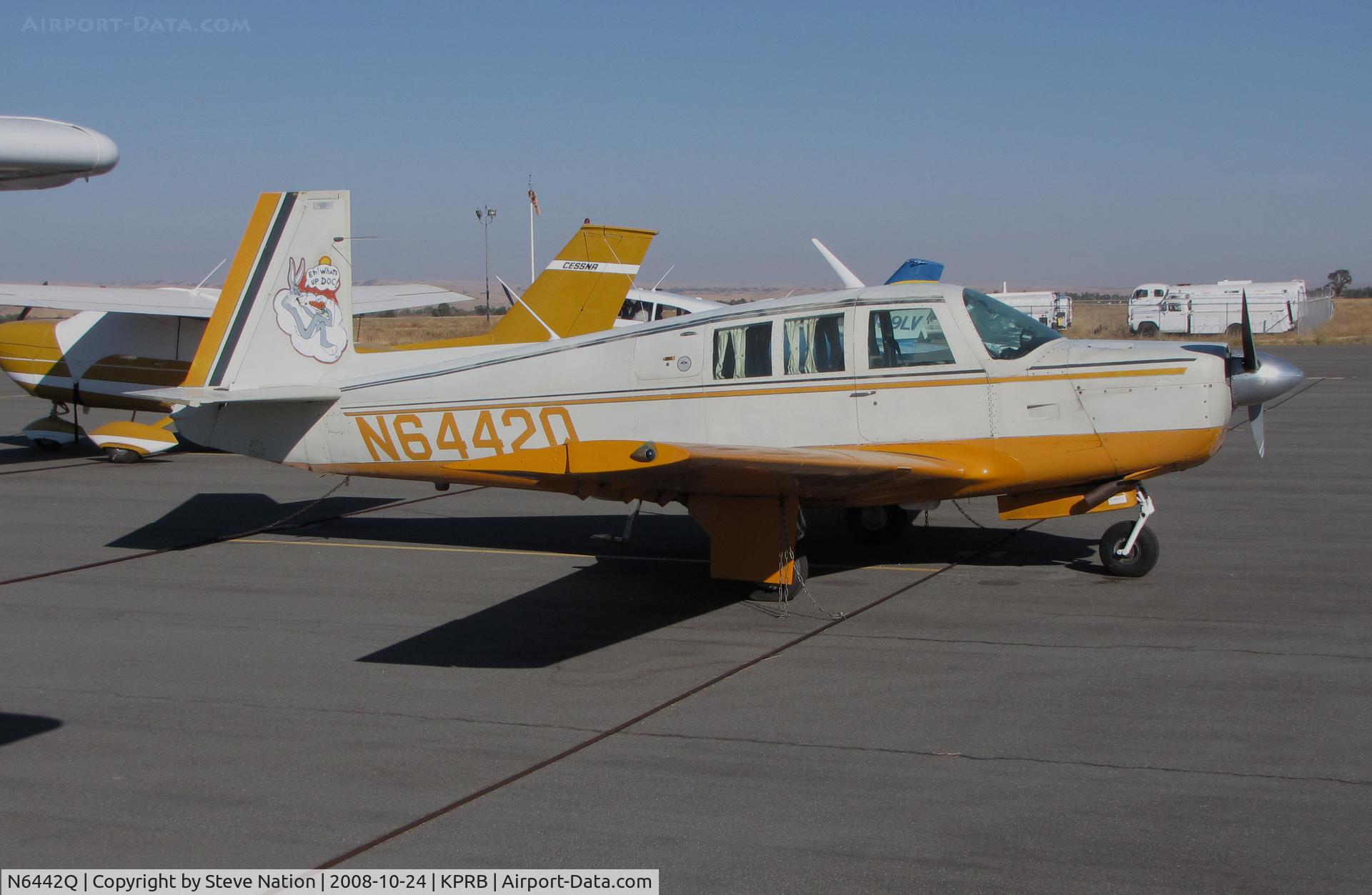 N6442Q, 1967 Mooney M20F Executive C/N 670521, 