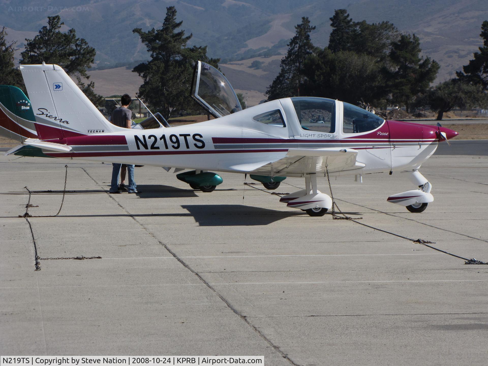 N219TS, 2007 Tecnam P-2002 Sierra C/N 257, local light sport dealer had this 2007 Tecnam P-2002 Sierra @ Salinas Municipal Airport, CA