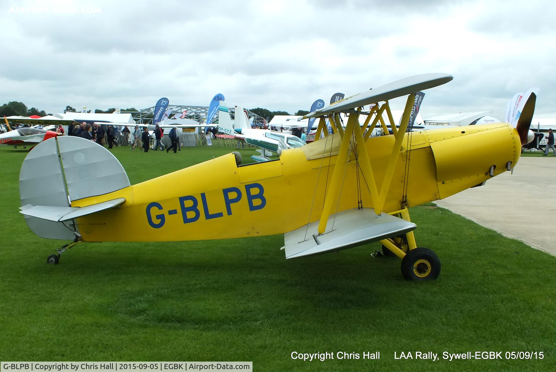 G-BLPB, 1986 Turner Hot 2 Wot (TSW2) C/N PFA 046-10606, at the LAA Rally 2015, Sywell