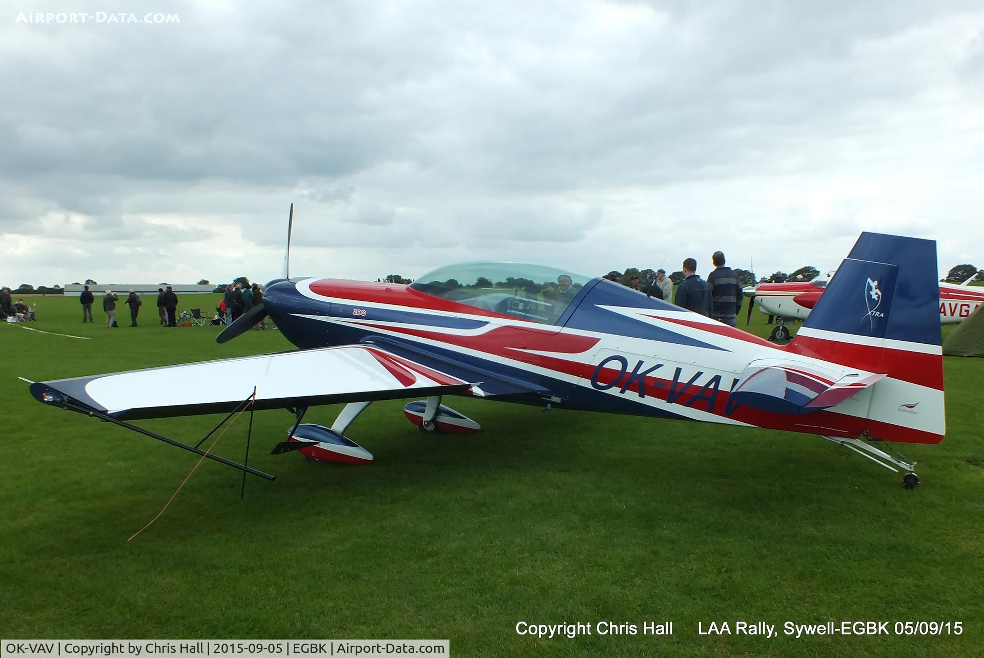 OK-VAV, 2012 Extra EA-300 C/N 1044, at the LAA Rally 2015, Sywell