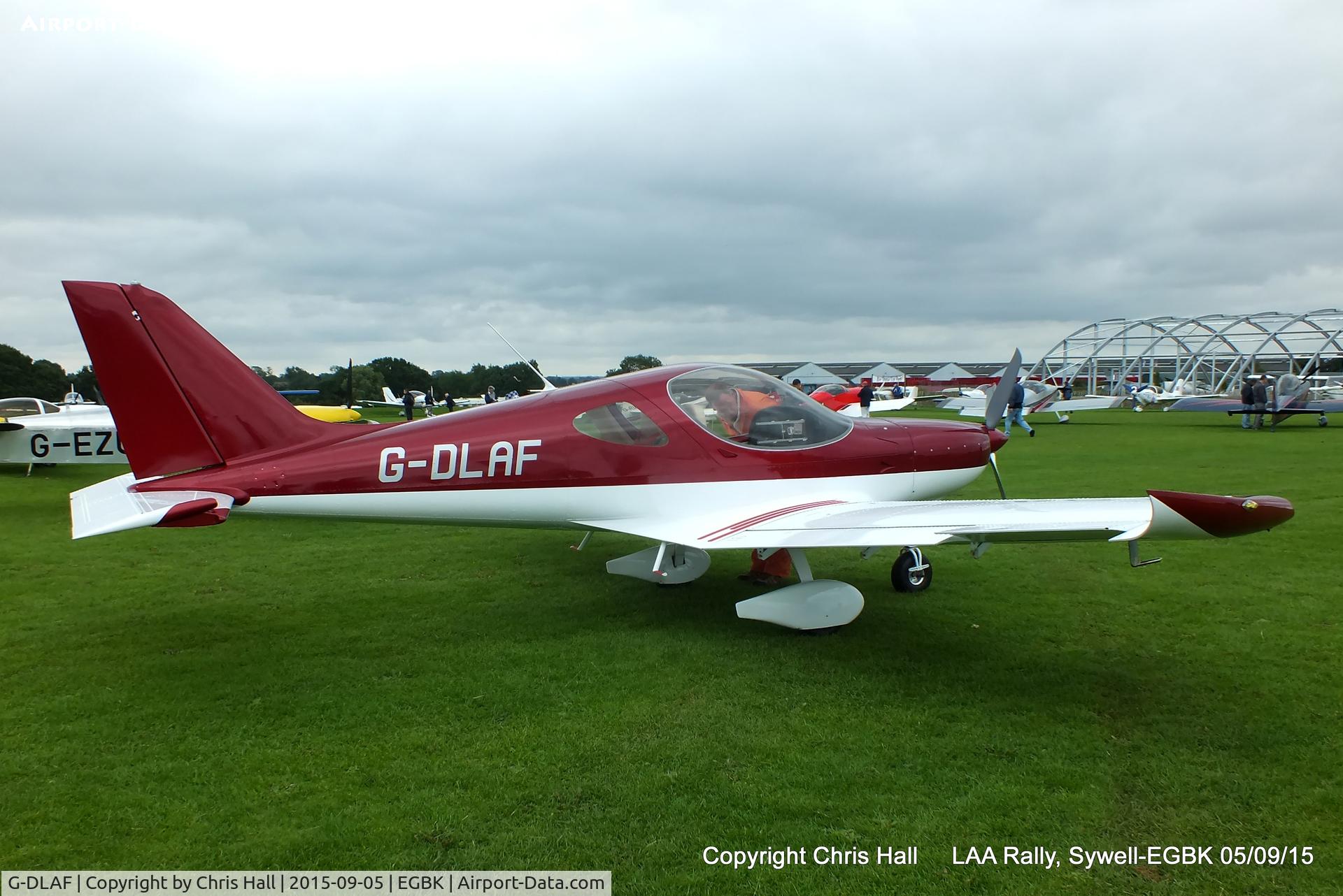 G-DLAF, 2013 BRM Aero Bristell NG5 Speed Wing C/N LAA 385-15226, at the LAA Rally 2015, Sywell