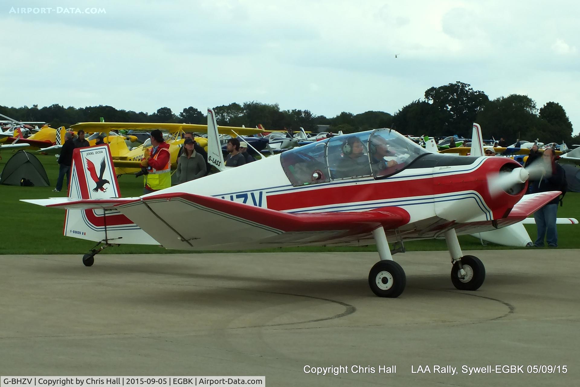 G-BHZV, 1965 Jodel D-120A C/N 278, at the LAA Rally 2015, Sywell