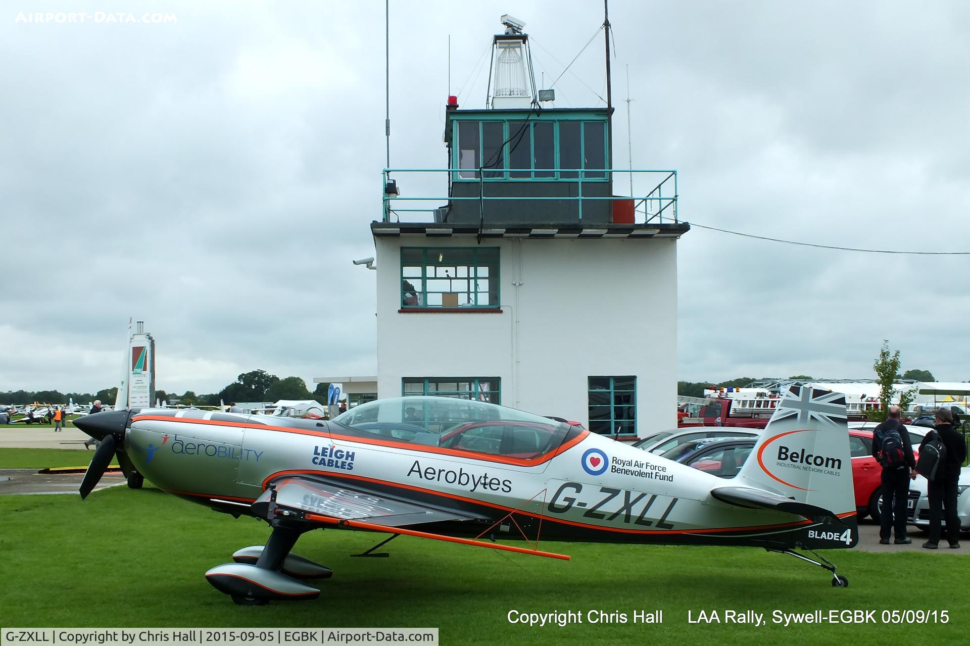 G-ZXLL, 2011 Extra EA-300L C/N 1319, at the LAA Rally 2015, Sywell