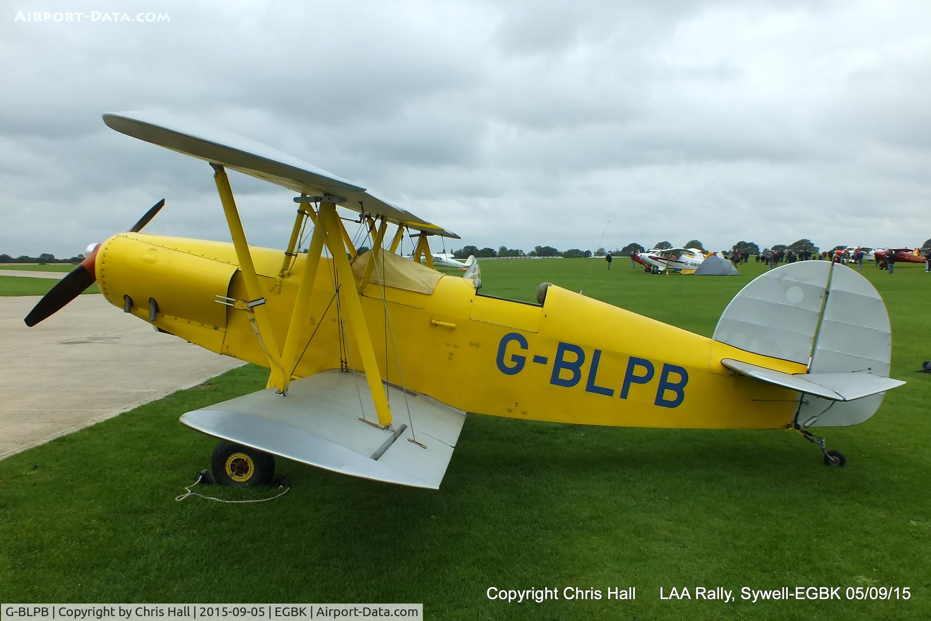 G-BLPB, 1986 Turner Hot 2 Wot (TSW2) C/N PFA 046-10606, at the LAA Rally 2015, Sywell