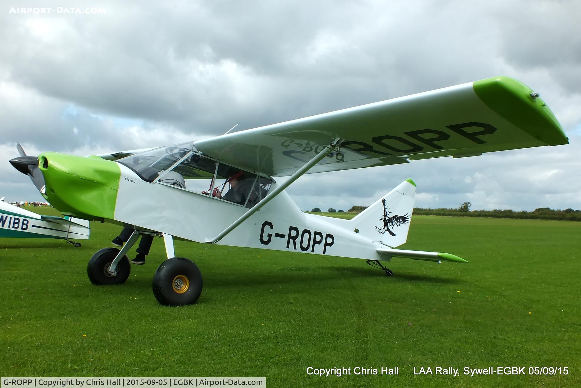 G-ROPP, 2012 Groppo Trial C/N LAA 372-15178, at the LAA Rally 2015, Sywell