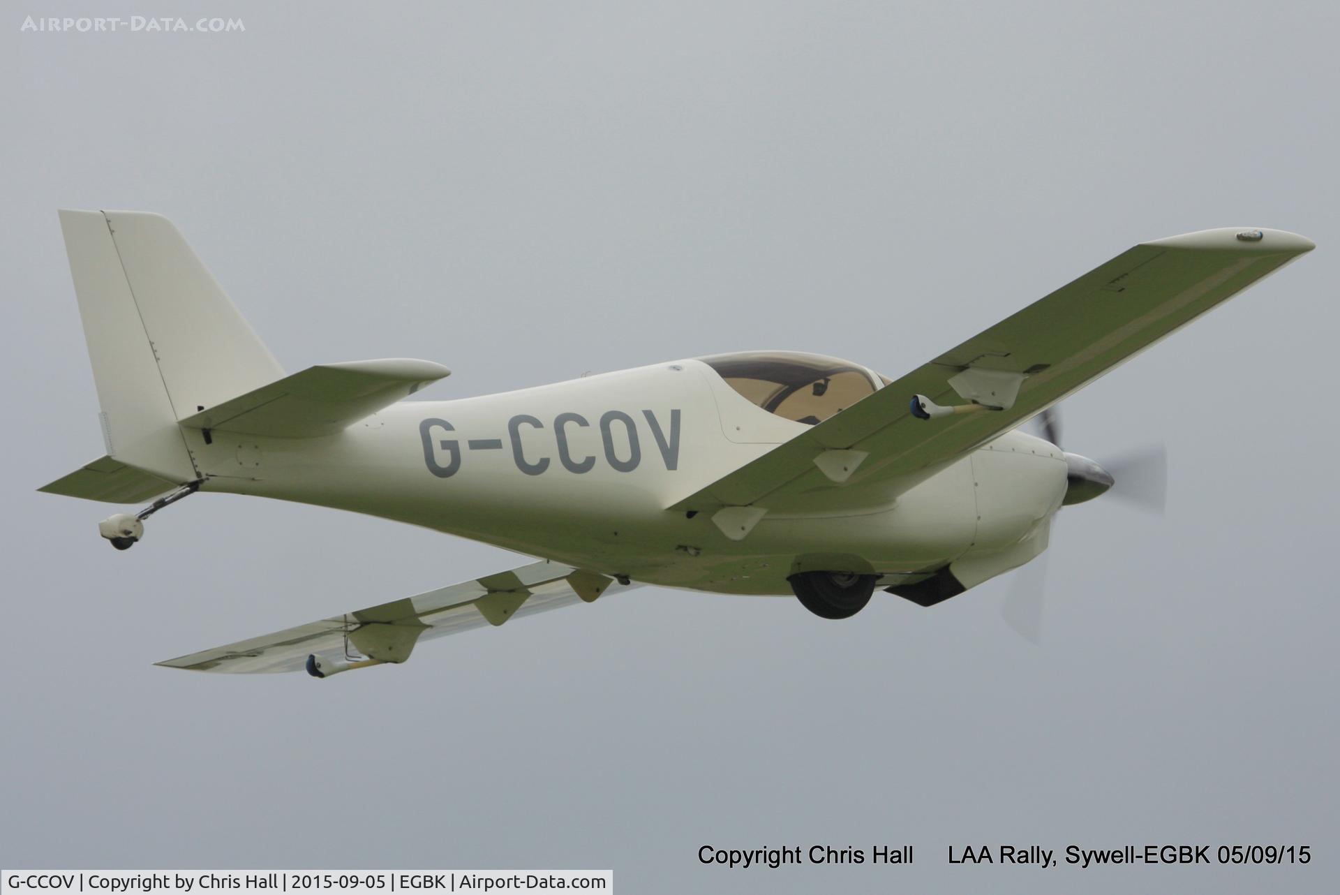 G-CCOV, 2004 Europa XS Monowheel C/N PFA 247-13998, at the LAA Rally 2015, Sywell