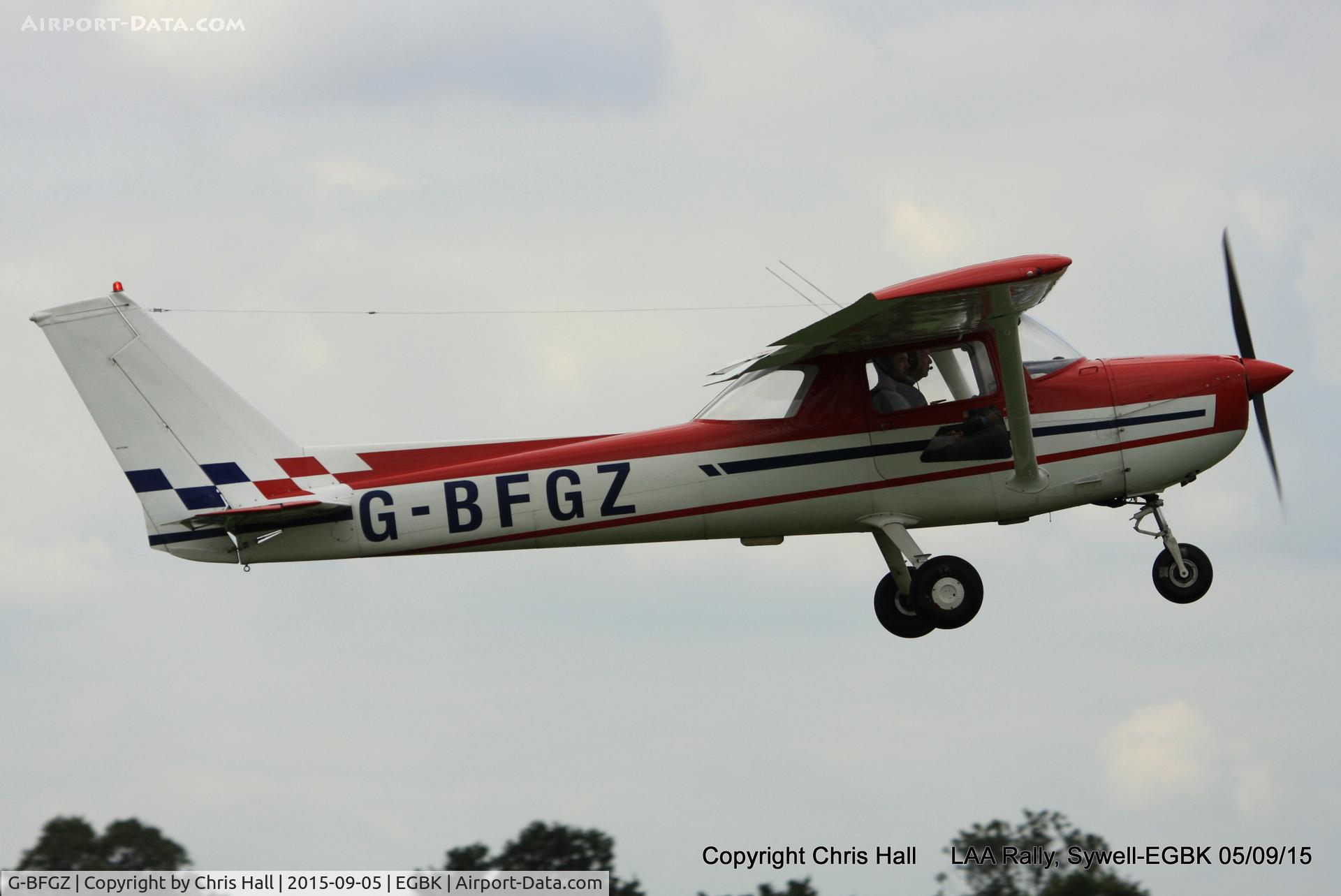 G-BFGZ, 1977 Reims FRA150M Aerobat C/N 0329, at the LAA Rally 2015, Sywell