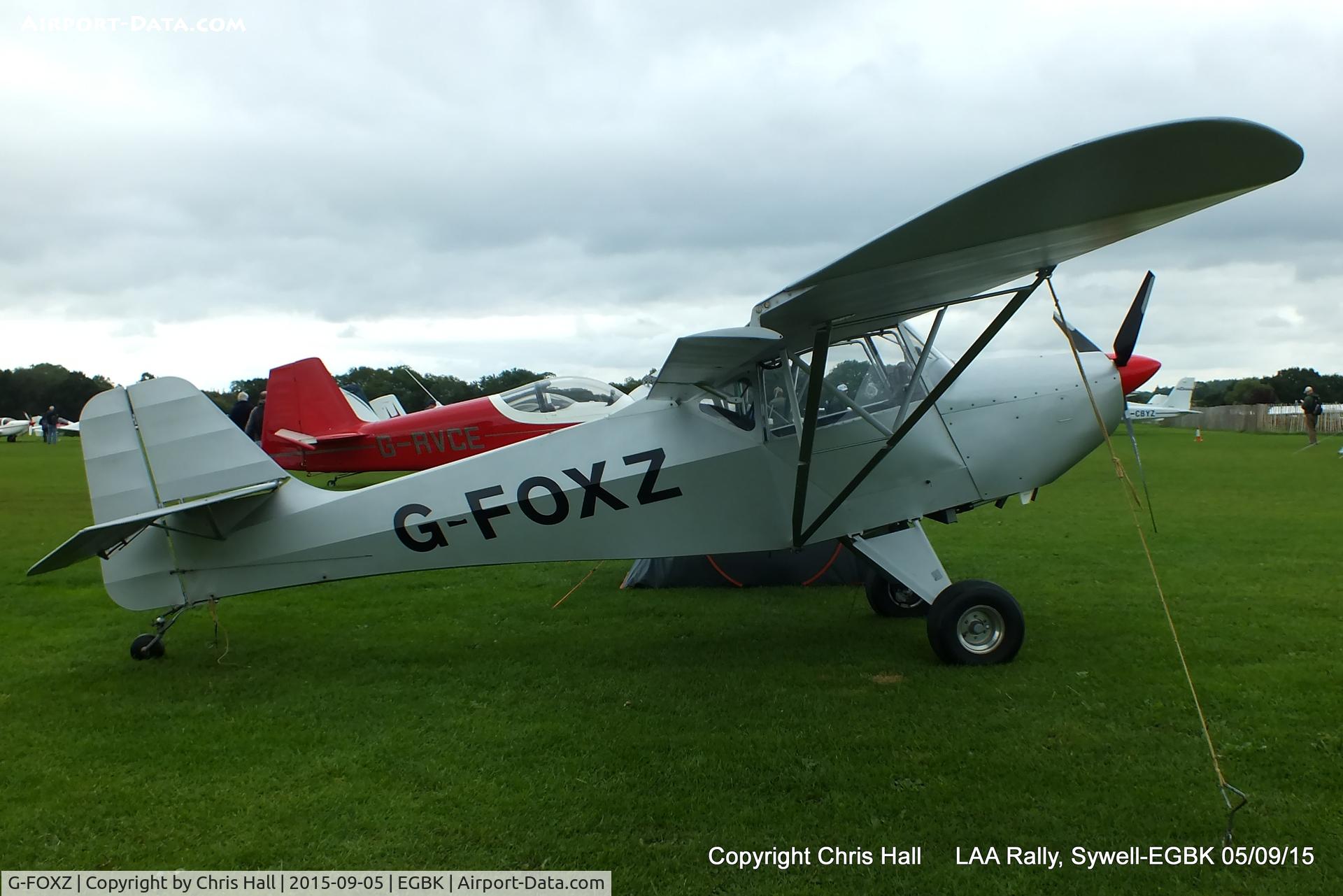 G-FOXZ, 2004 Denney Kitfox C/N PFA 172-11834, at the LAA Rally 2015, Sywell