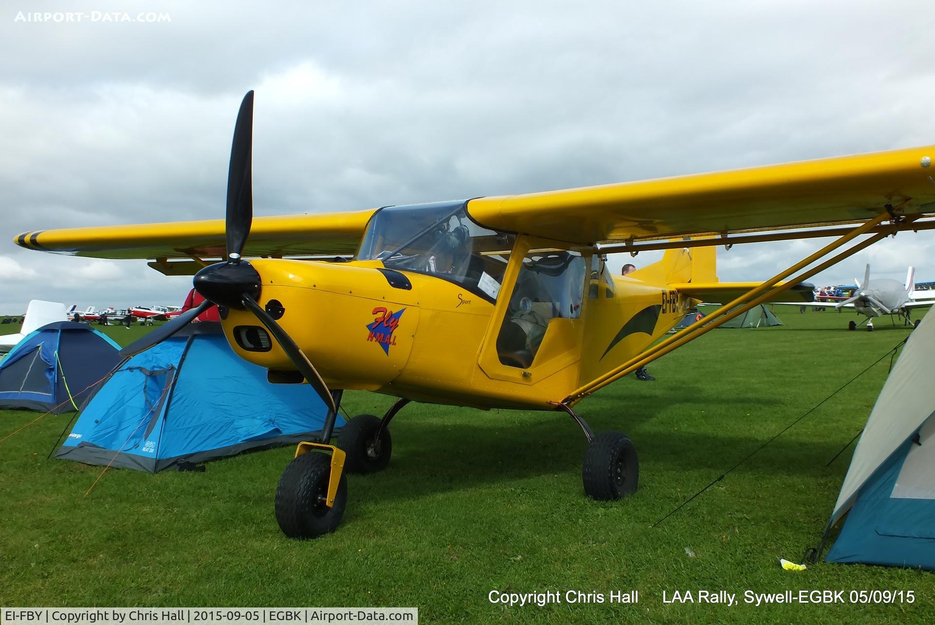 EI-FBY, 2008 BRM Land Africa C/N 0118/KIT/08-CT, at the LAA Rally 2015, Sywell