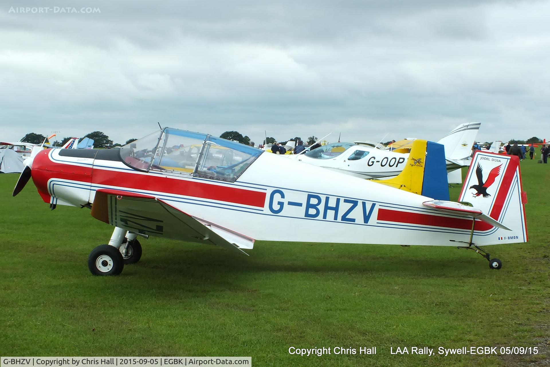 G-BHZV, 1965 Jodel D-120A C/N 278, at the LAA Rally 2015, Sywell