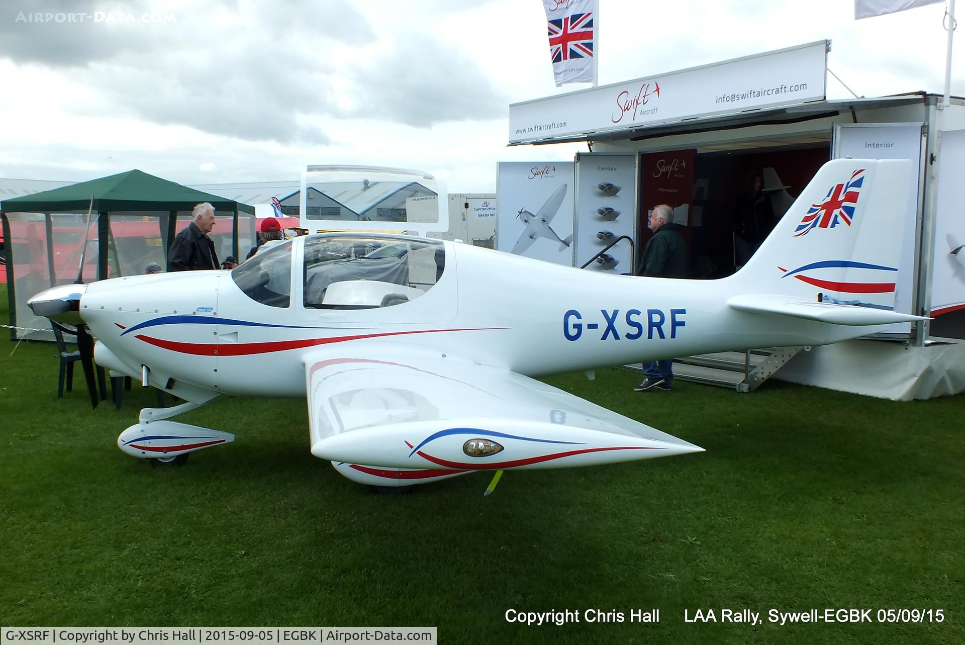 G-XSRF, 2010 Europa XS Tri-Gear C/N LAA 247-15008, at the LAA Rally 2015, Sywell