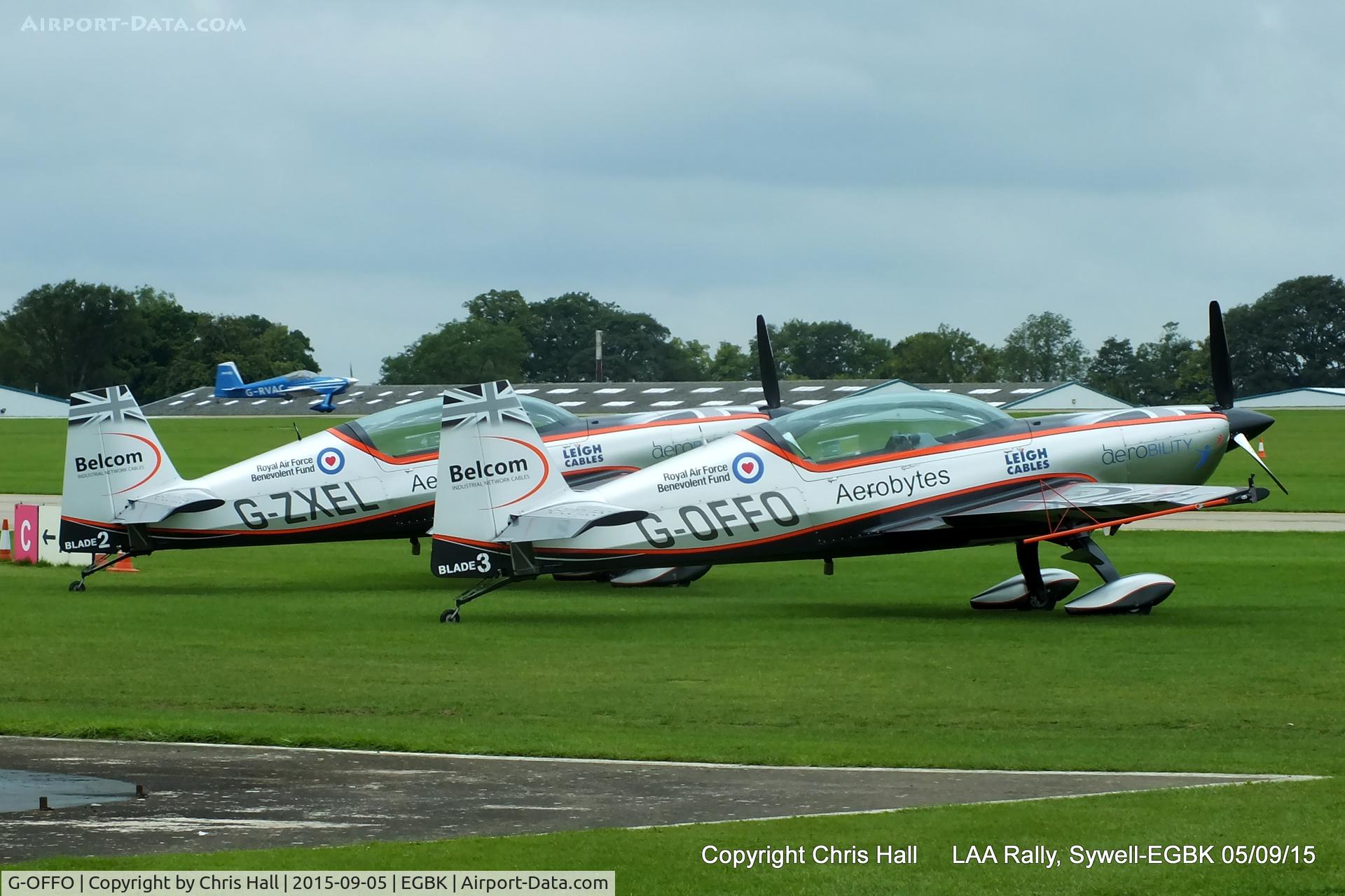 G-OFFO, 2006 Extra EA-300/L C/N 1226, at the LAA Rally 2015, Sywell