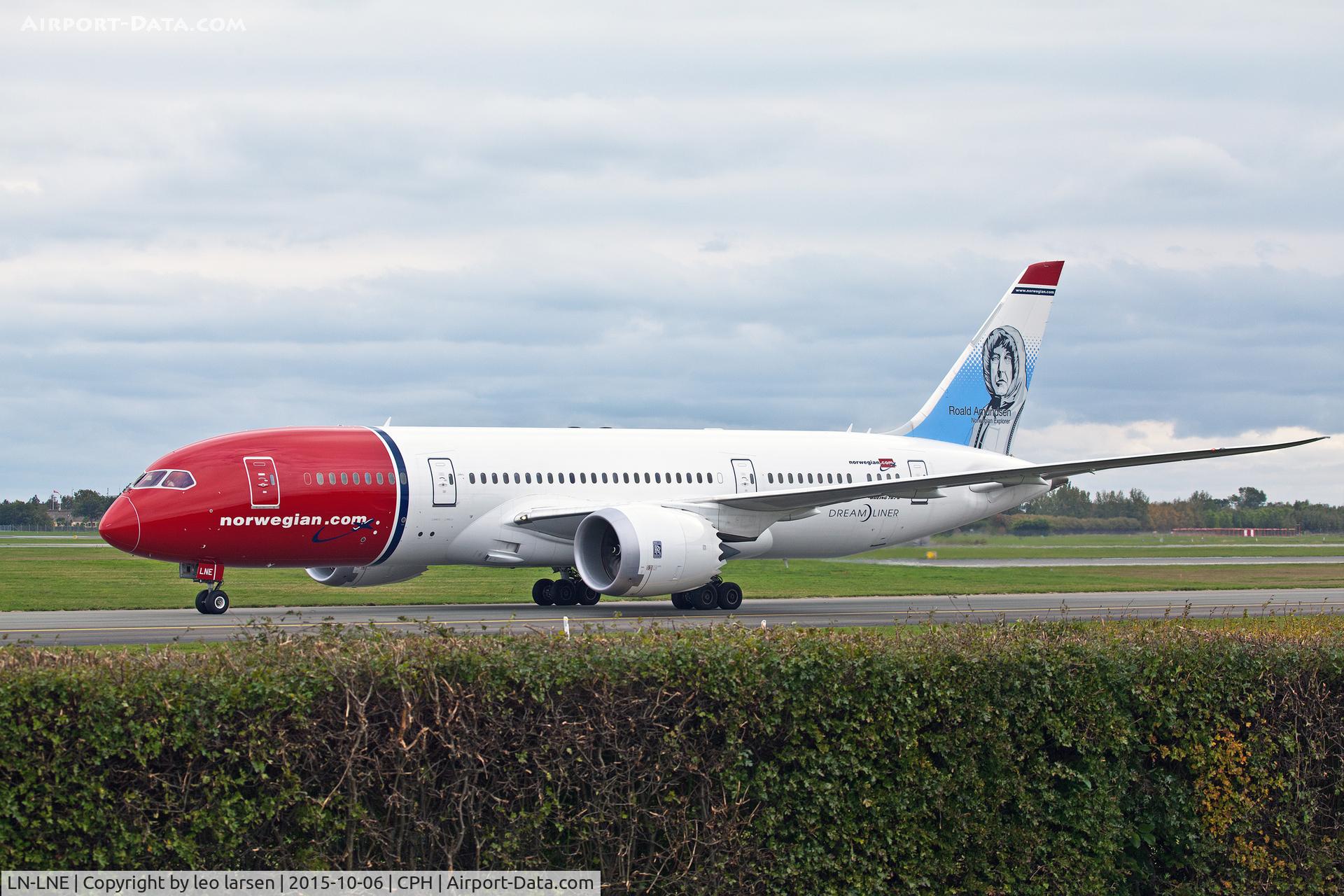 LN-LNE, 2014 Boeing 787-8 Dreamliner C/N 34796, Copenhagen 6.10.15