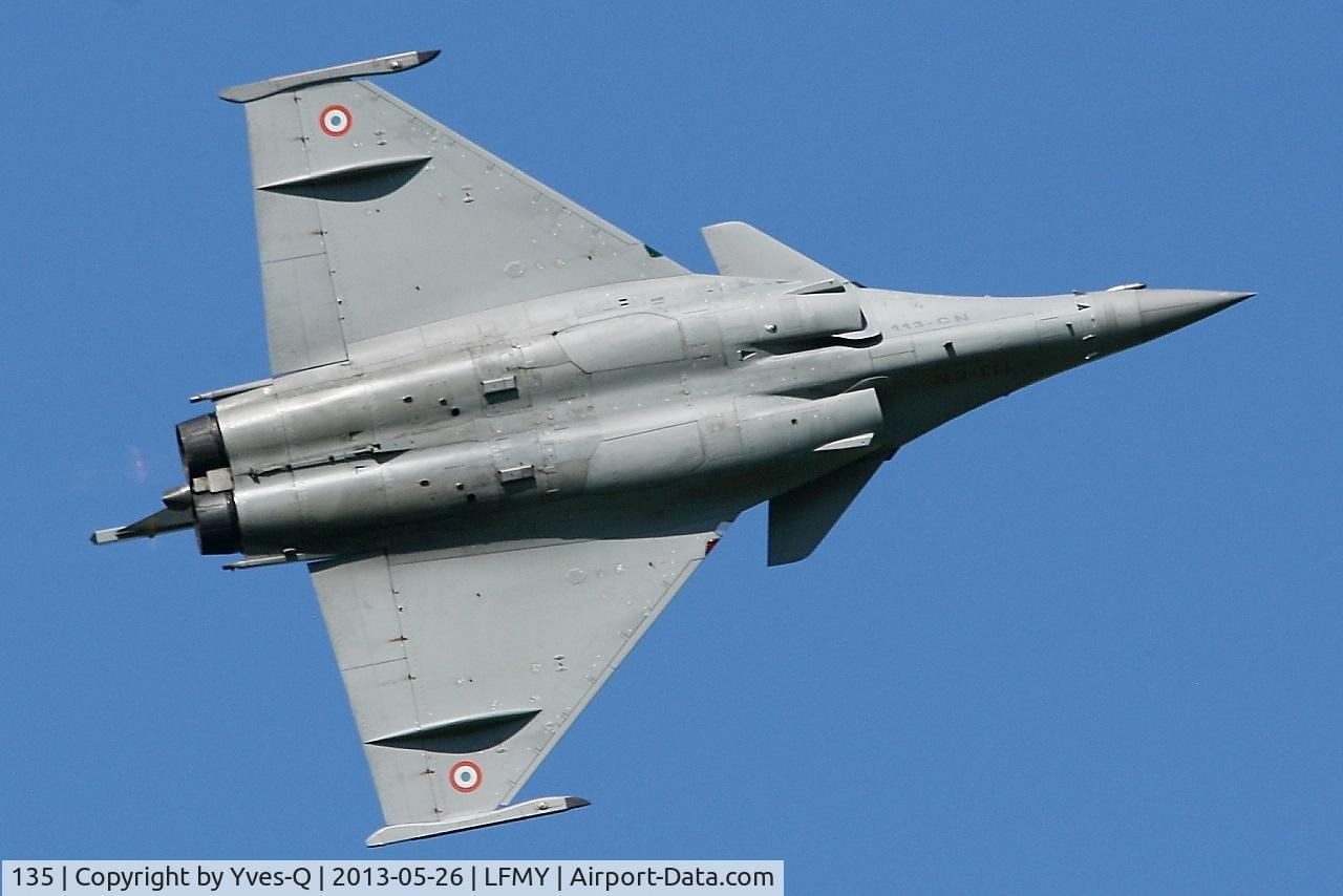135, Dassault Rafale C C/N 135, French Air Force Dassault Rafale C (113-GN) on Display, Salon de Provence Air Base 701 (LFMY) Open day 2013