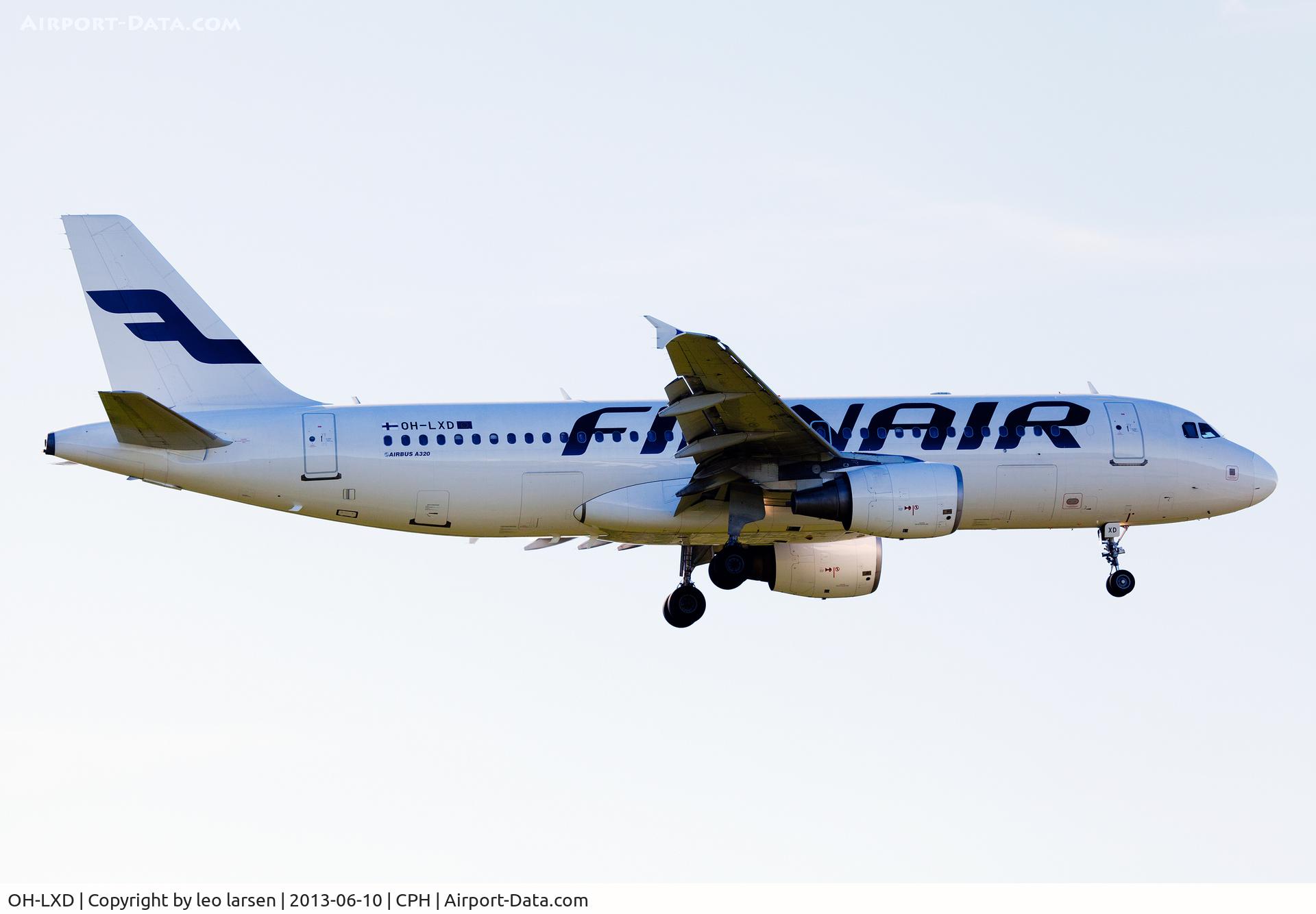 OH-LXD, 2001 Airbus A320-214 C/N 1588, Copenhagen 10.6.13