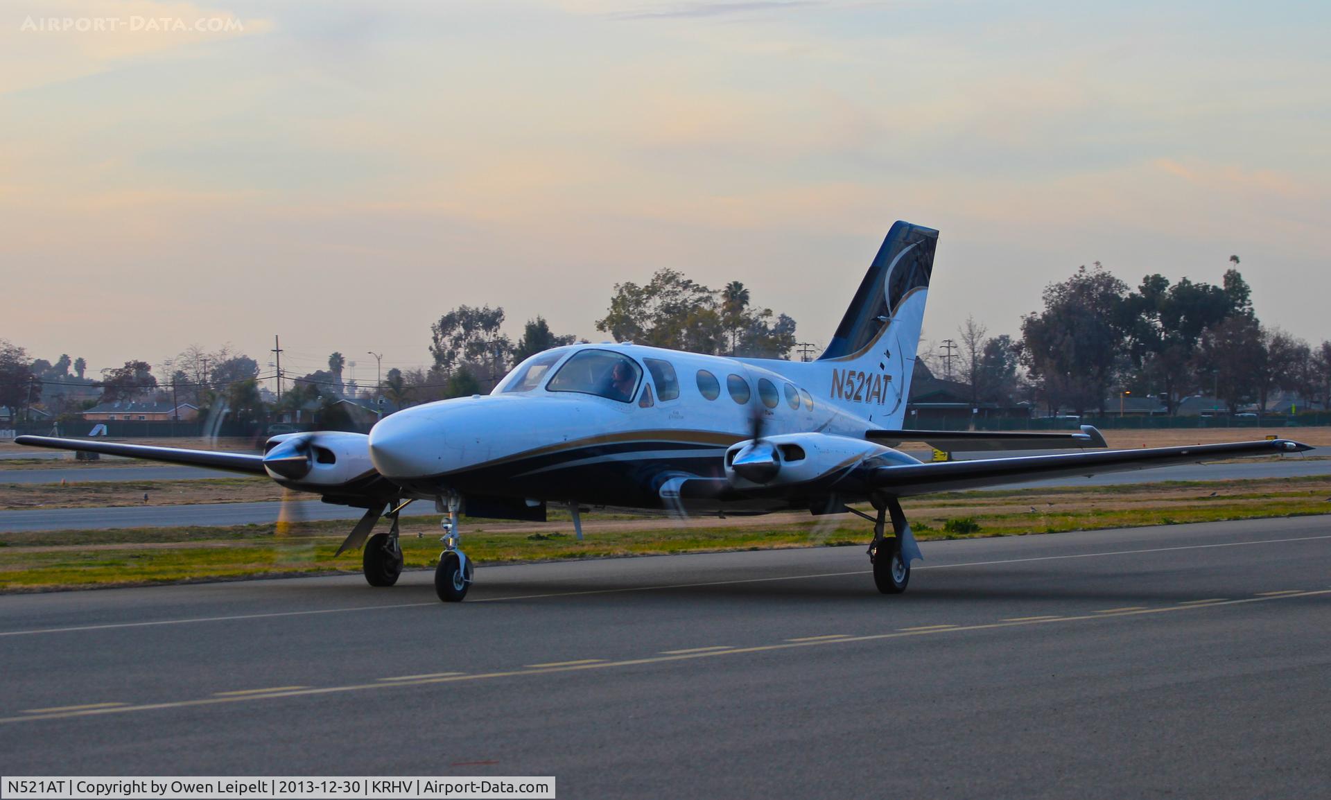N521AT, 1978 Cessna 414A Chancellor C/N 414A0207, 