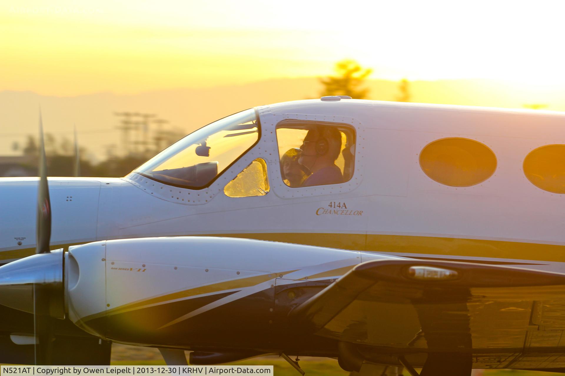 N521AT, 1978 Cessna 414A Chancellor C/N 414A0207, 
