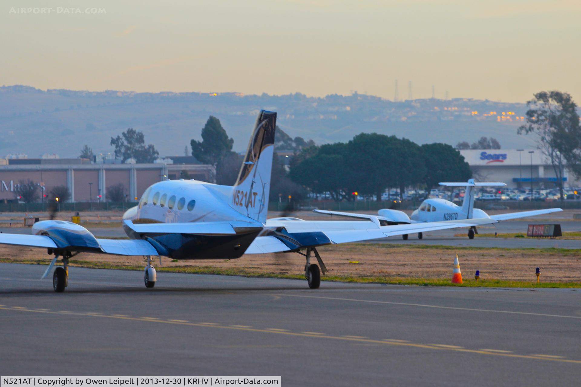 N521AT, 1978 Cessna 414A Chancellor C/N 414A0207, 