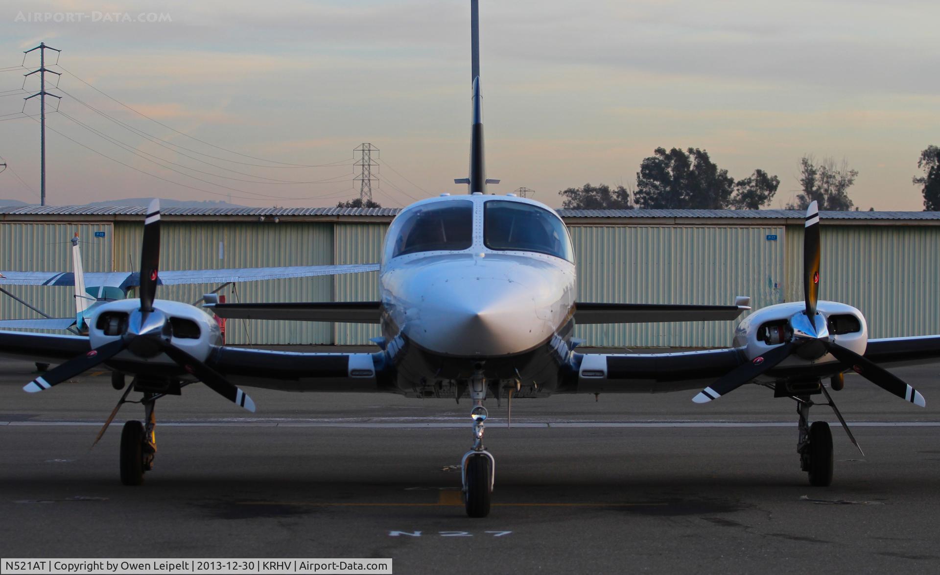 N521AT, 1978 Cessna 414A Chancellor C/N 414A0207, 