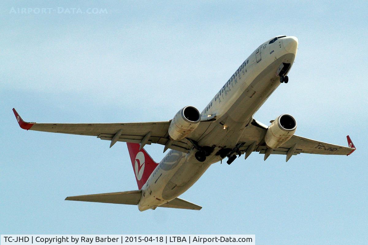 TC-JHD, 2008 Boeing 737-8F2 C/N 35743, Boeing 737-8F2 [35743] (THY Turkish Airlines) Istanbul-Ataturk~TC 18/04/2015