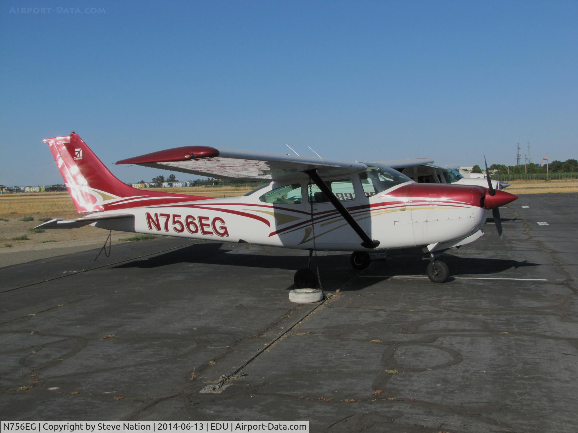 N756EG, 1979 Cessna TR182 Turbo Skylane RG C/N R18201049, Locally-based 1979 Cessna Skylane TR182 @ University Airport, Davis, CA