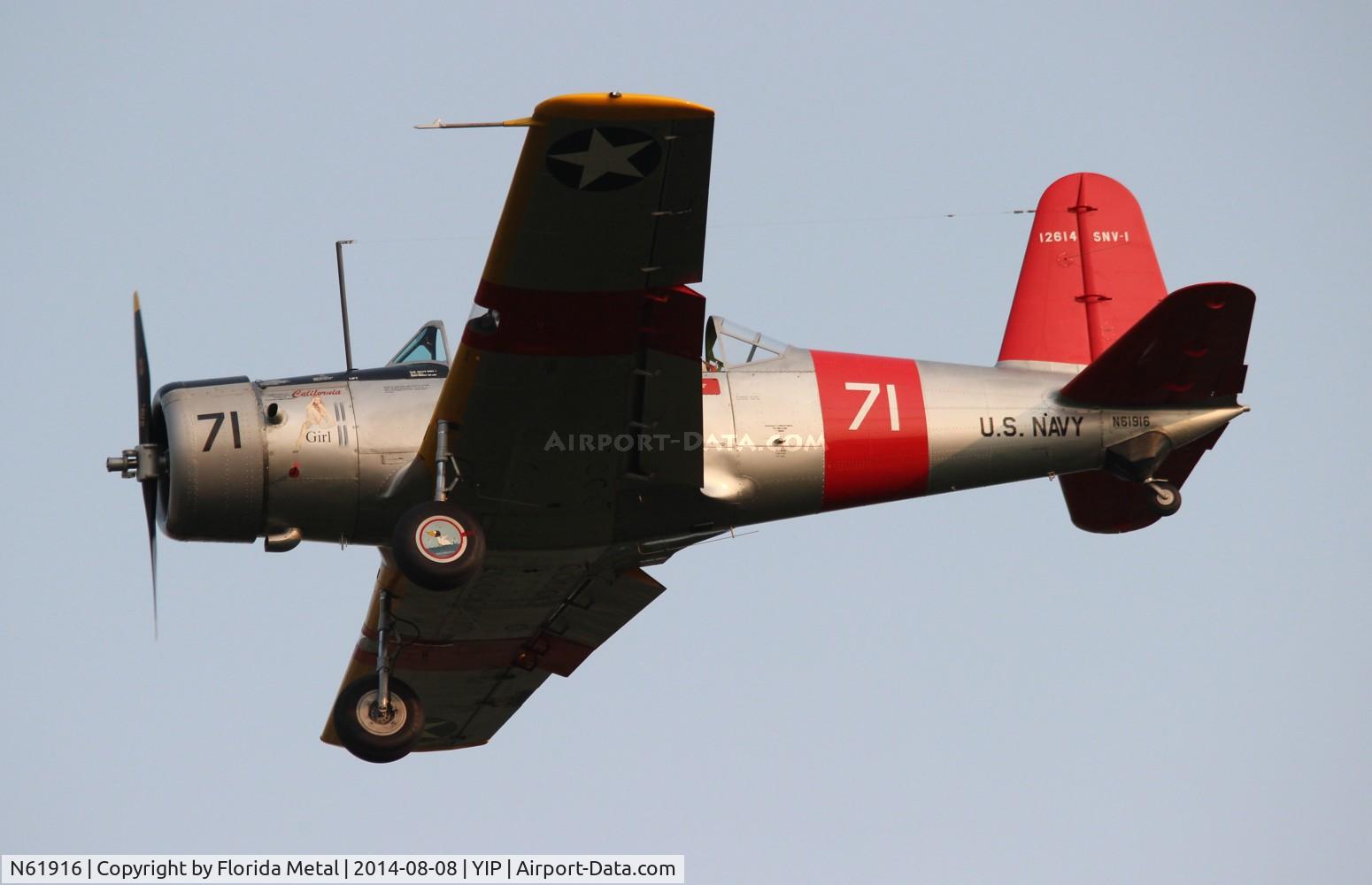 N61916, 1942 Vultee SNV-1 (BT-13A) Valiant C/N 7041, BT-13A