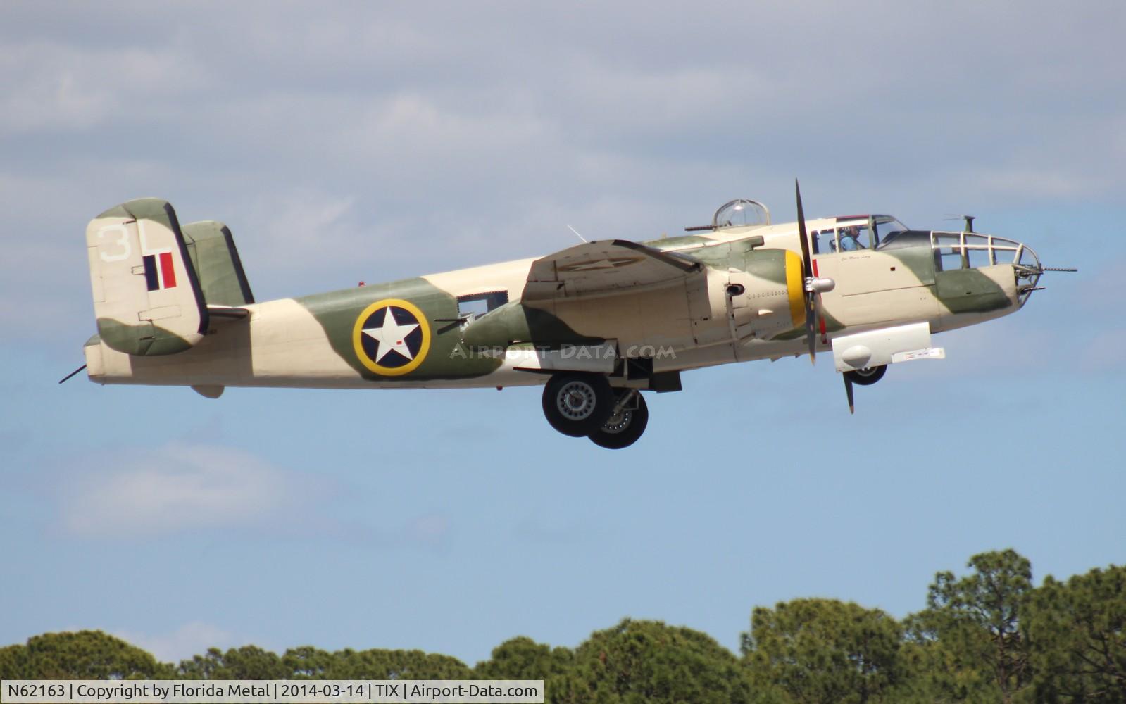 N62163, 1944 North American B-25J Mitchell Mitchell C/N 108-47451, B-25J Mitchell