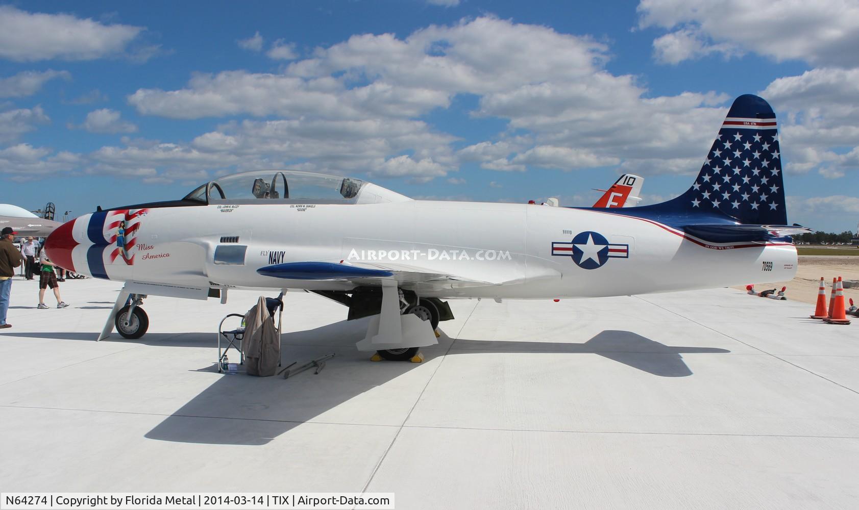 N64274, 1957 Lockheed T-33A Shooting Star C/N 57-0569 (580-1219), T-33 Shooting Star
