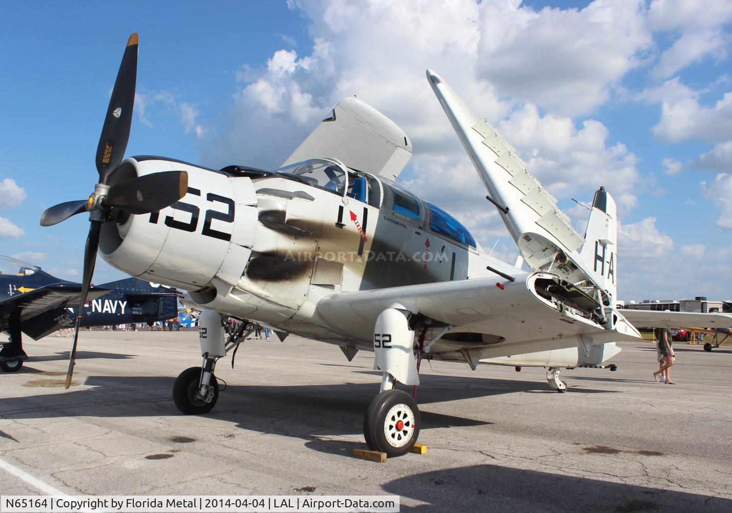 N65164, 1955 Douglas EA-1E Skyraider AD-5W C/N 55-471DH, Skyraider