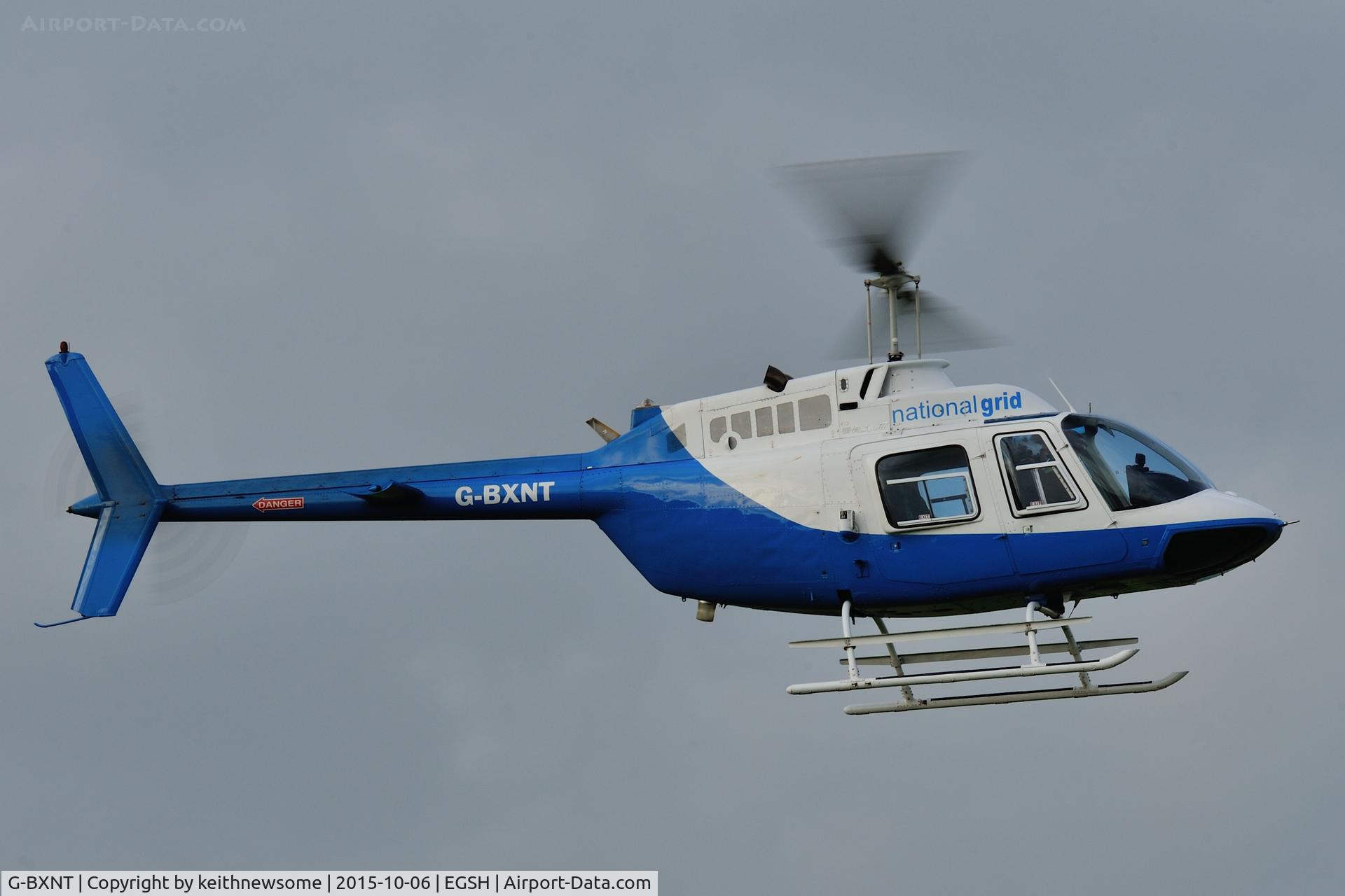 G-BXNT, 1977 Bell 206B JetRanger III C/N 2398, Regular visitor.