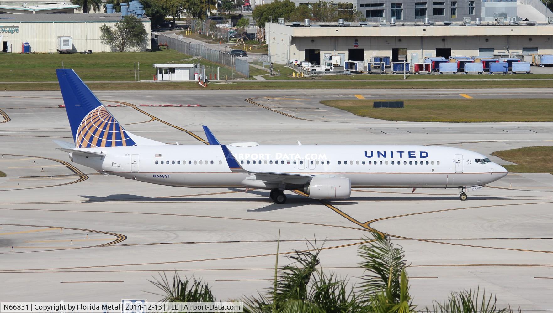 N66831, 2014 Boeing 737-924/ER C/N 44562, United