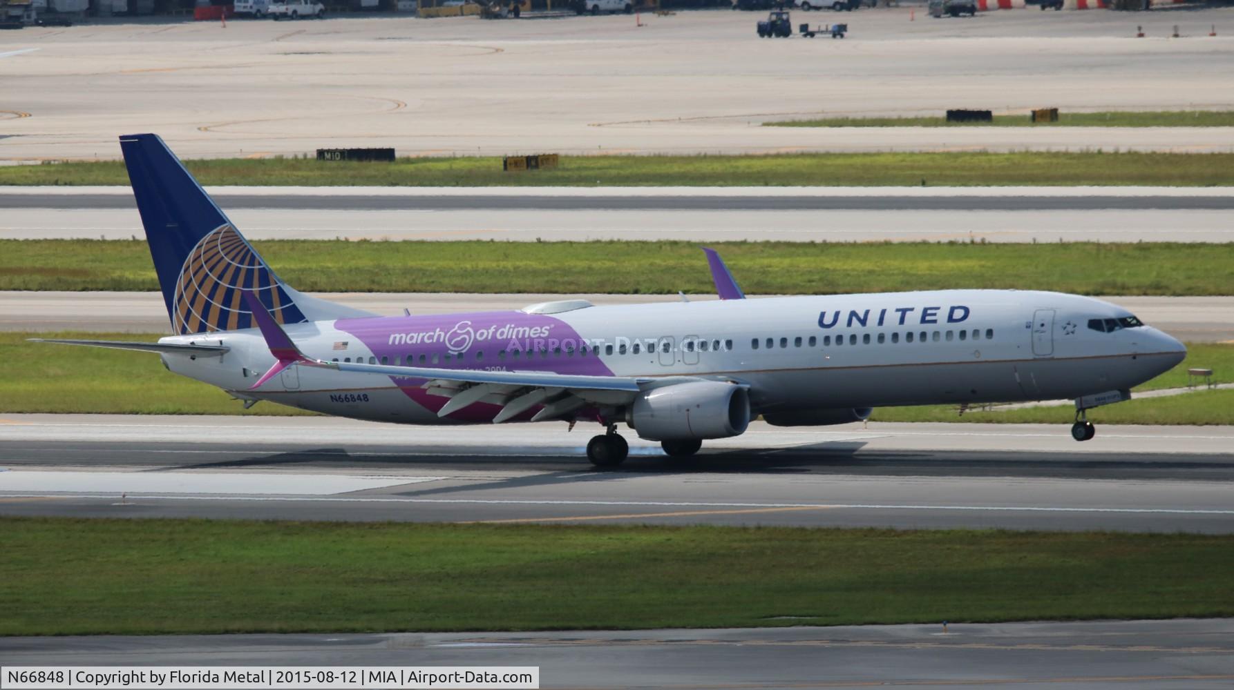 N66848, 2015 Boeing 737-924/ER C/N 42188, United March of Dimes